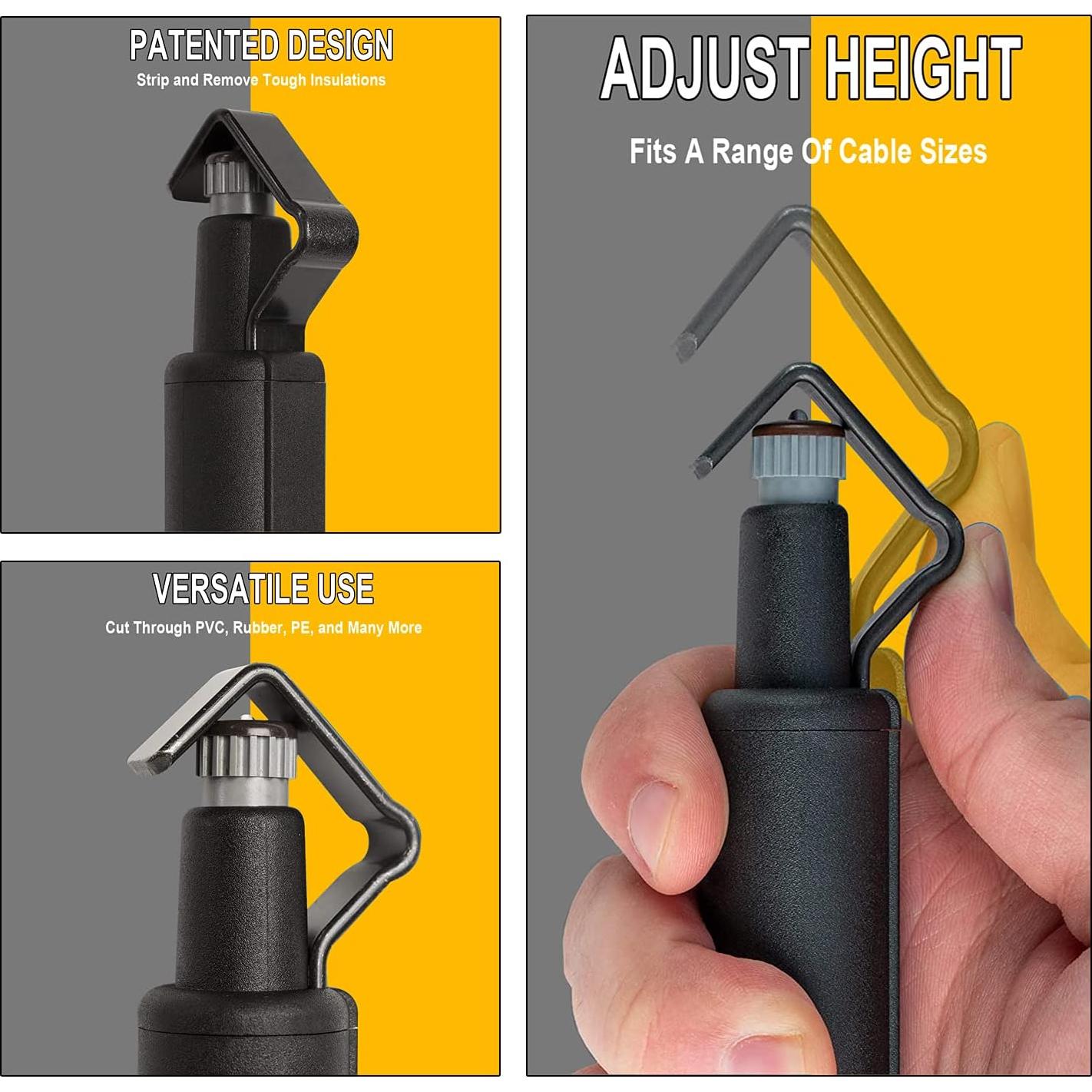 Desforradora de Cable Redondo Groword 4.5-29 mm Ajustable