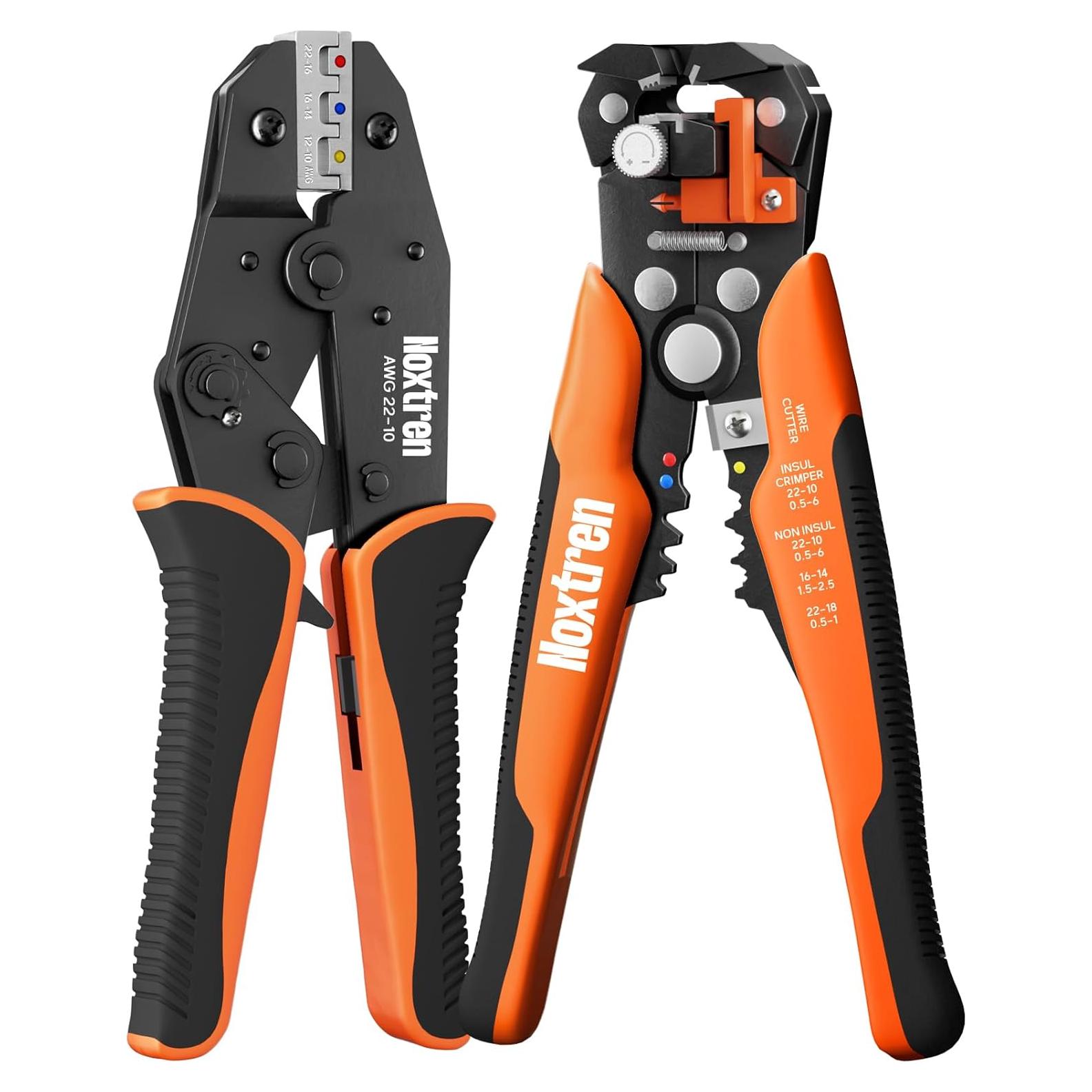 Juego de Destripador y Crimpadora Noxtren AWG 24-10/22-10