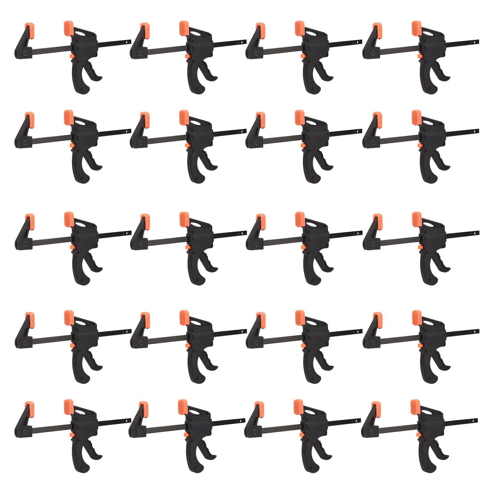 Paquete de 20 abrazaderas F GENHAKON 10.16 cm 31.75 kg