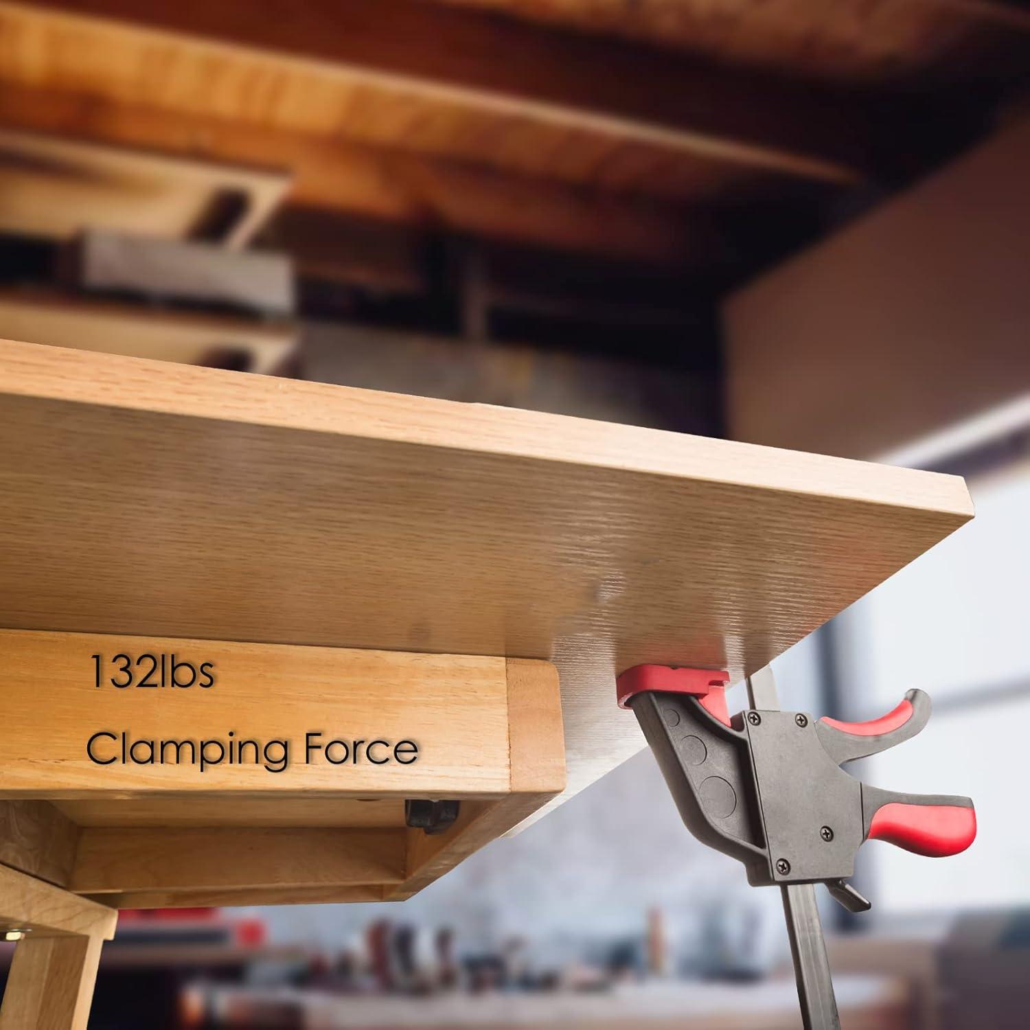 Abrazadera de riel guía KITLUCK para sierra de pista - 2 piezas