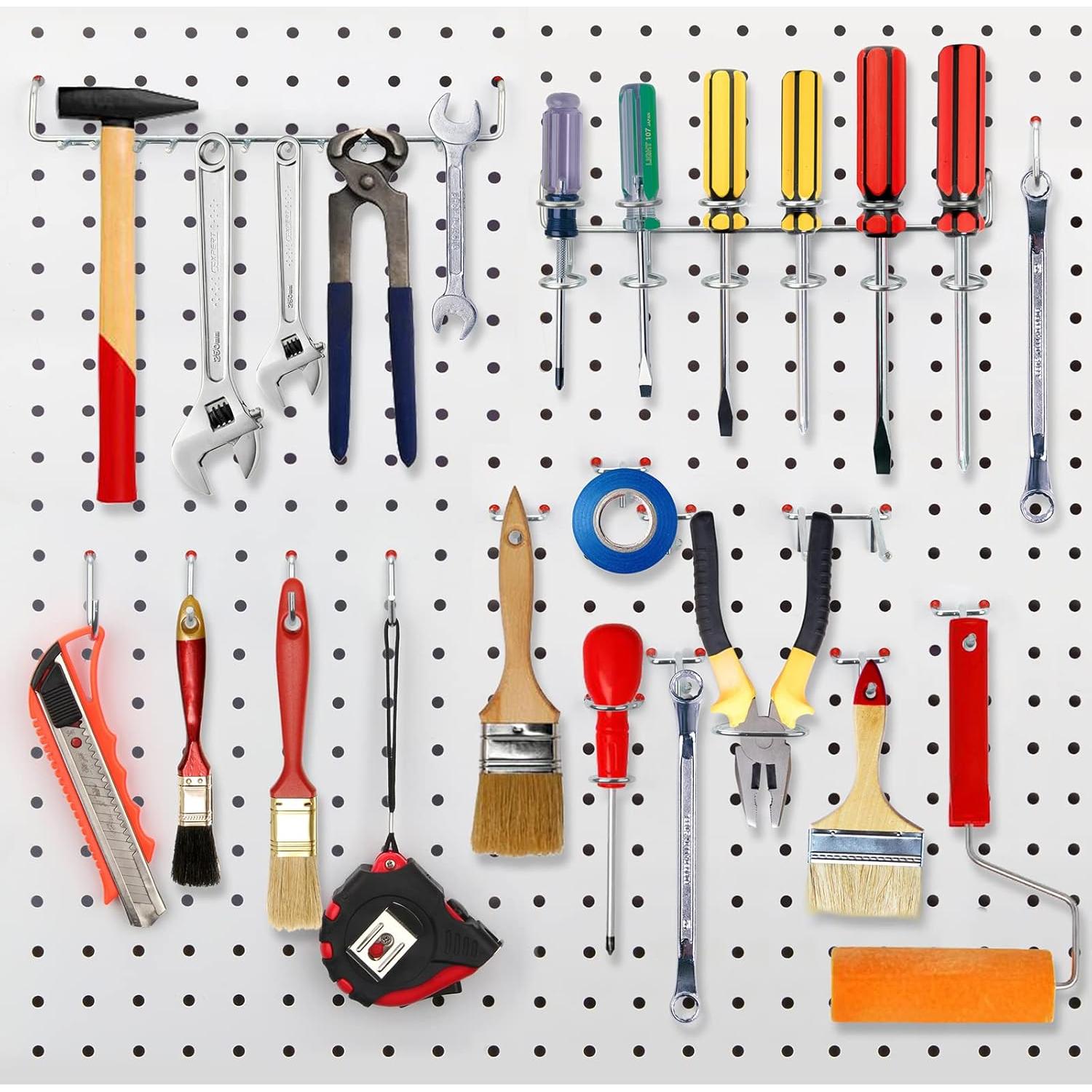 60 Ganchos Metálicos BetzFord con 154 Bloques para Tablero