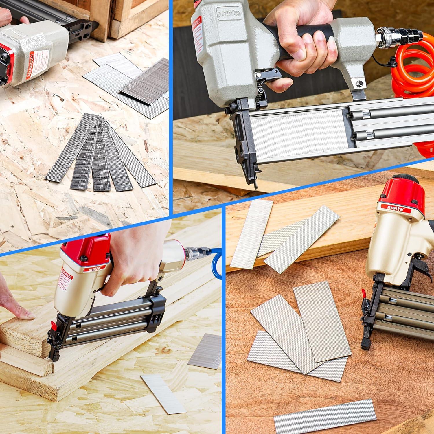 Clavos Brad Galvanizados Meite 18GA 3.81cm 5000 Unidades