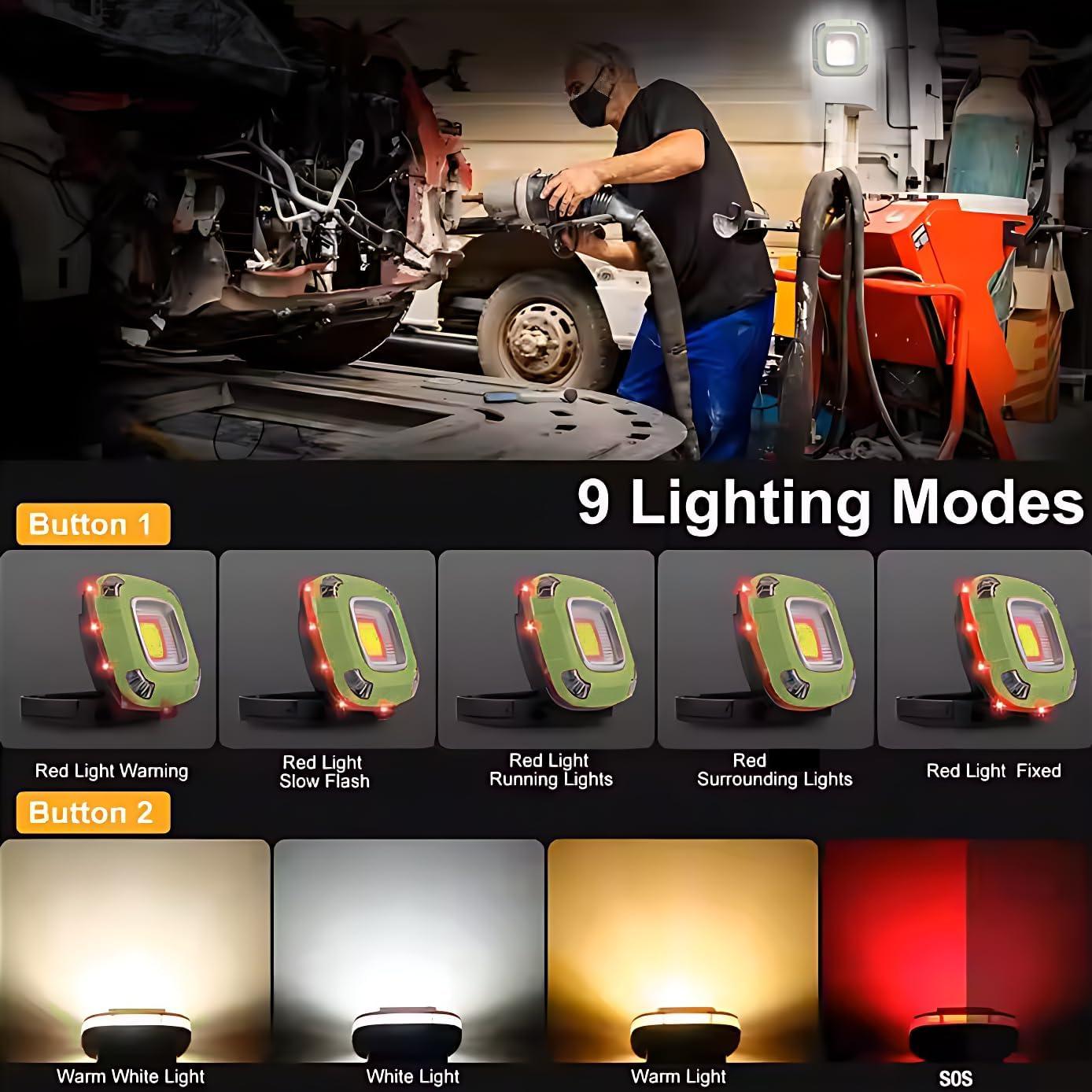 Luz de Trabajo LED Recargable StoneBrook 2000LM 10000mAh