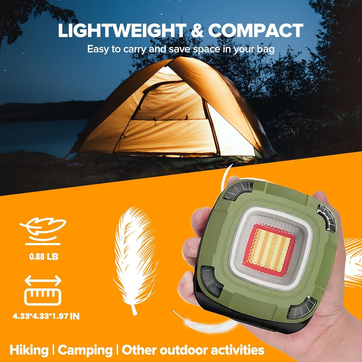 Luz de Trabajo LED Recargable StoneBrook 2000LM 10000mAh