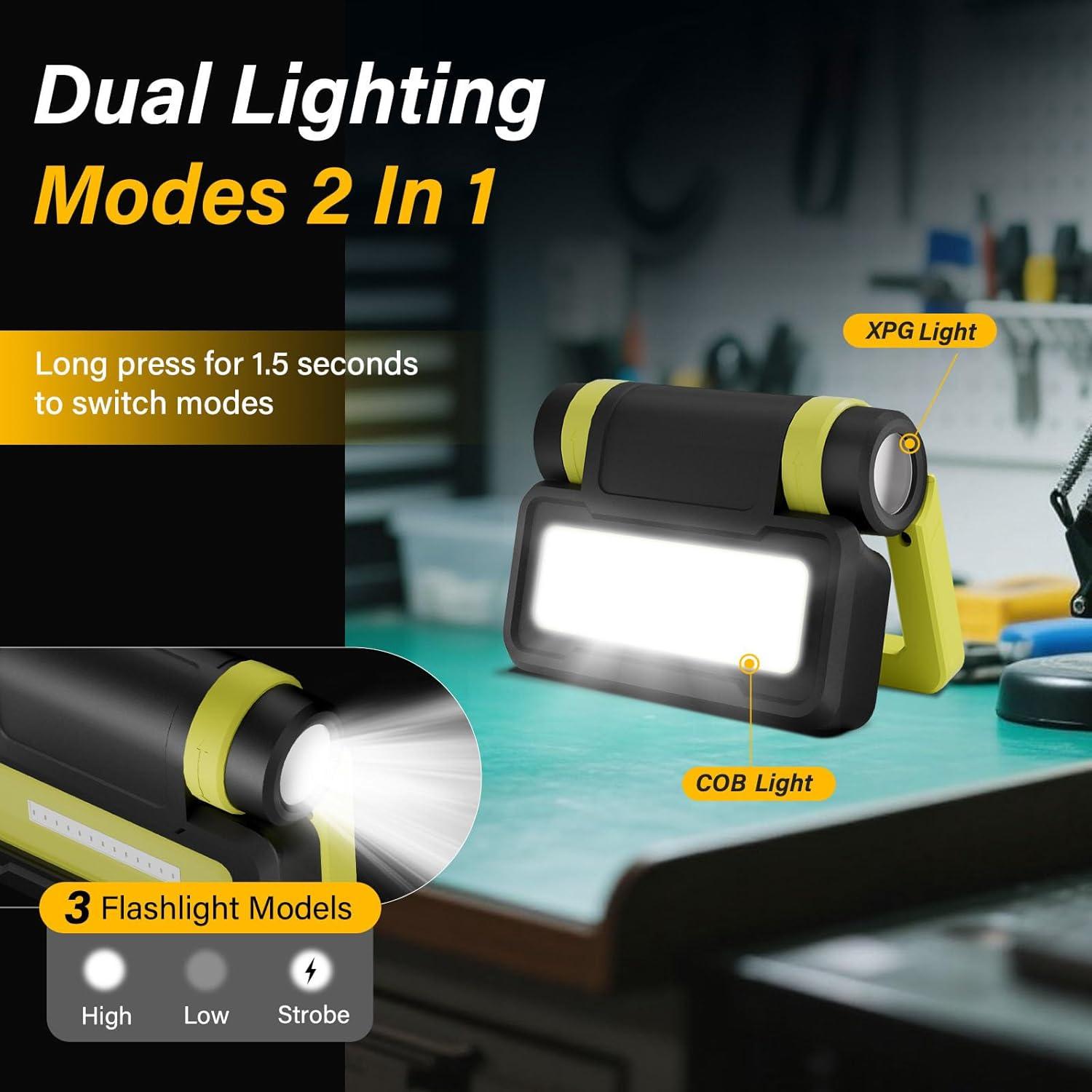 Linterna LED recargable Tremdwoto ER1 1000LM a prueba de agua