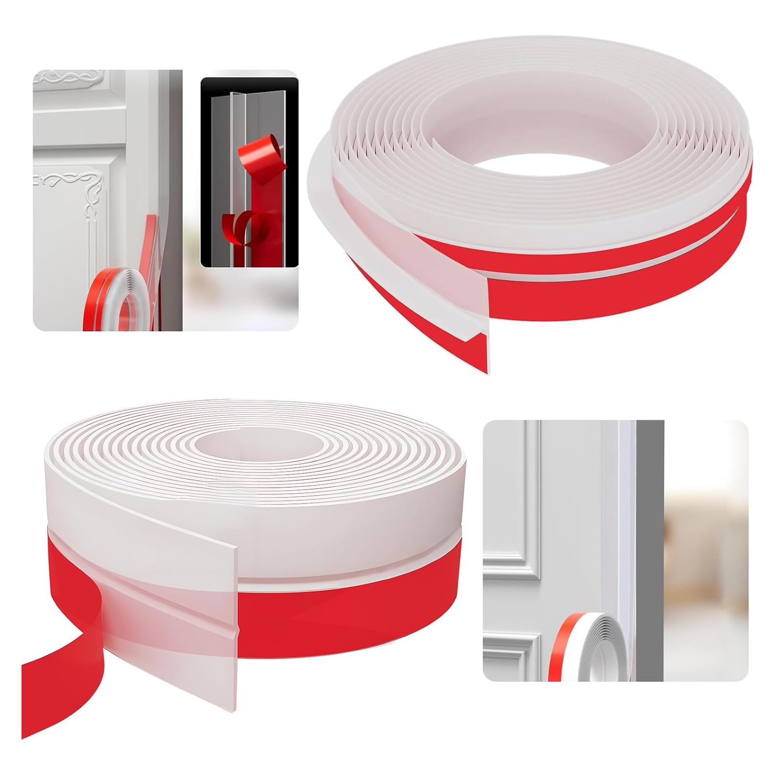 Cinta de Sellado para Puerta BADAO TPE 11m Transparente