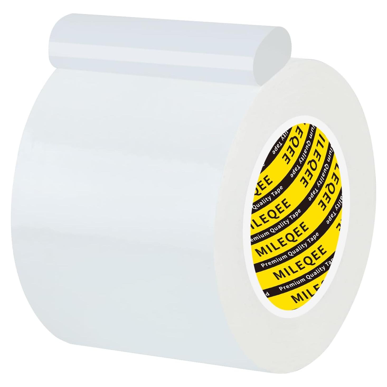 Cinta de Sellado MILEQEE Blanca 5.08cm x 20m Impermeable