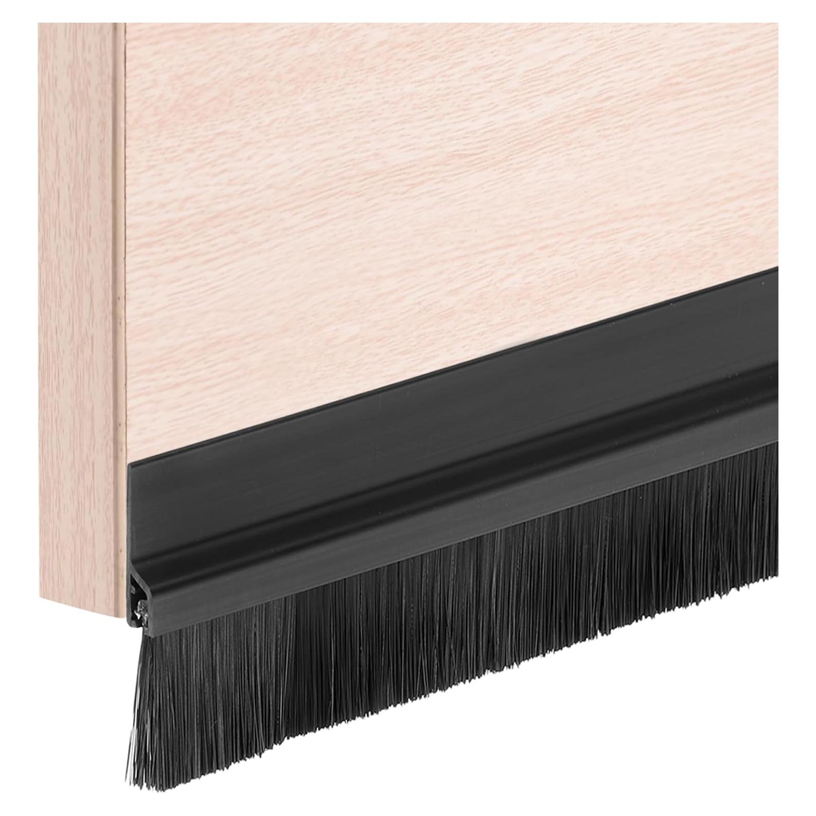 Tapón de Draft para Puerta uxcell PVC 100 cm Negro Aislante