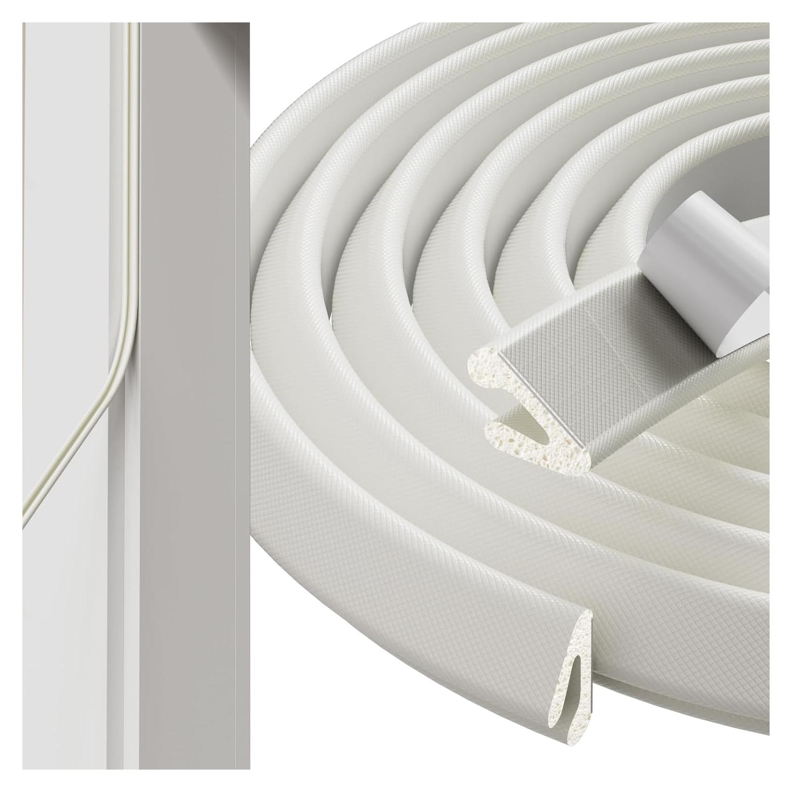 Cinta Aislante de Espuma en V cuysfead 10 m Blanco