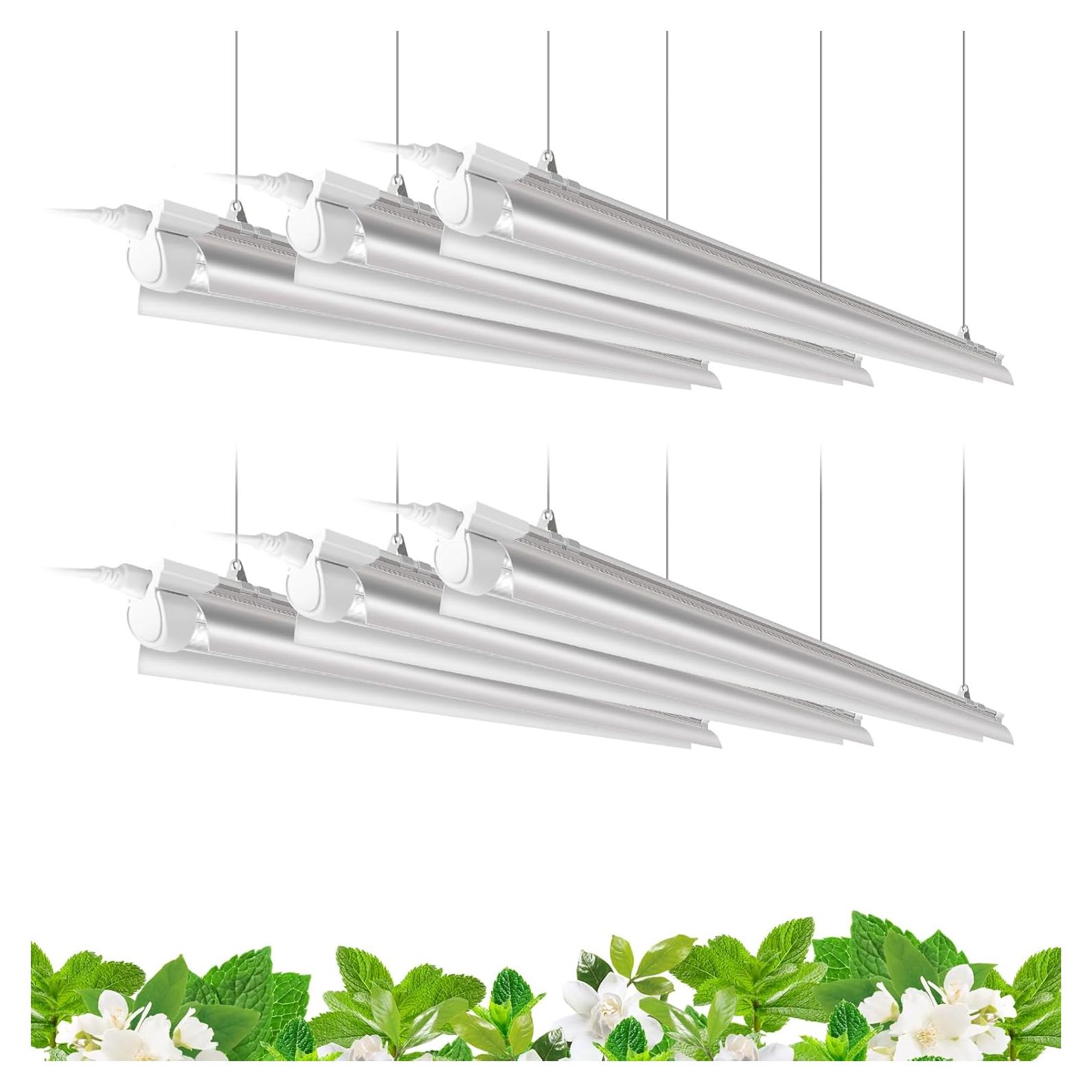 Luces de Crecimiento LED Barrina 4FT 5000K Espectro Completo