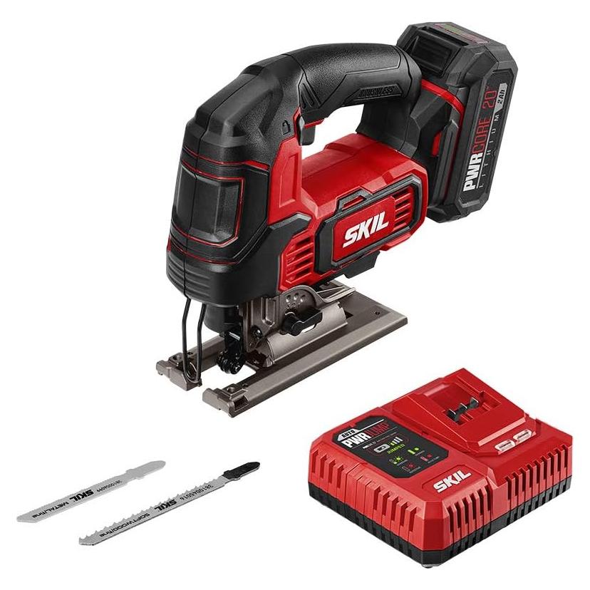 Sierra de Calar Sin Cable SKIL 20V con Batería 2.0Ah y Cargador