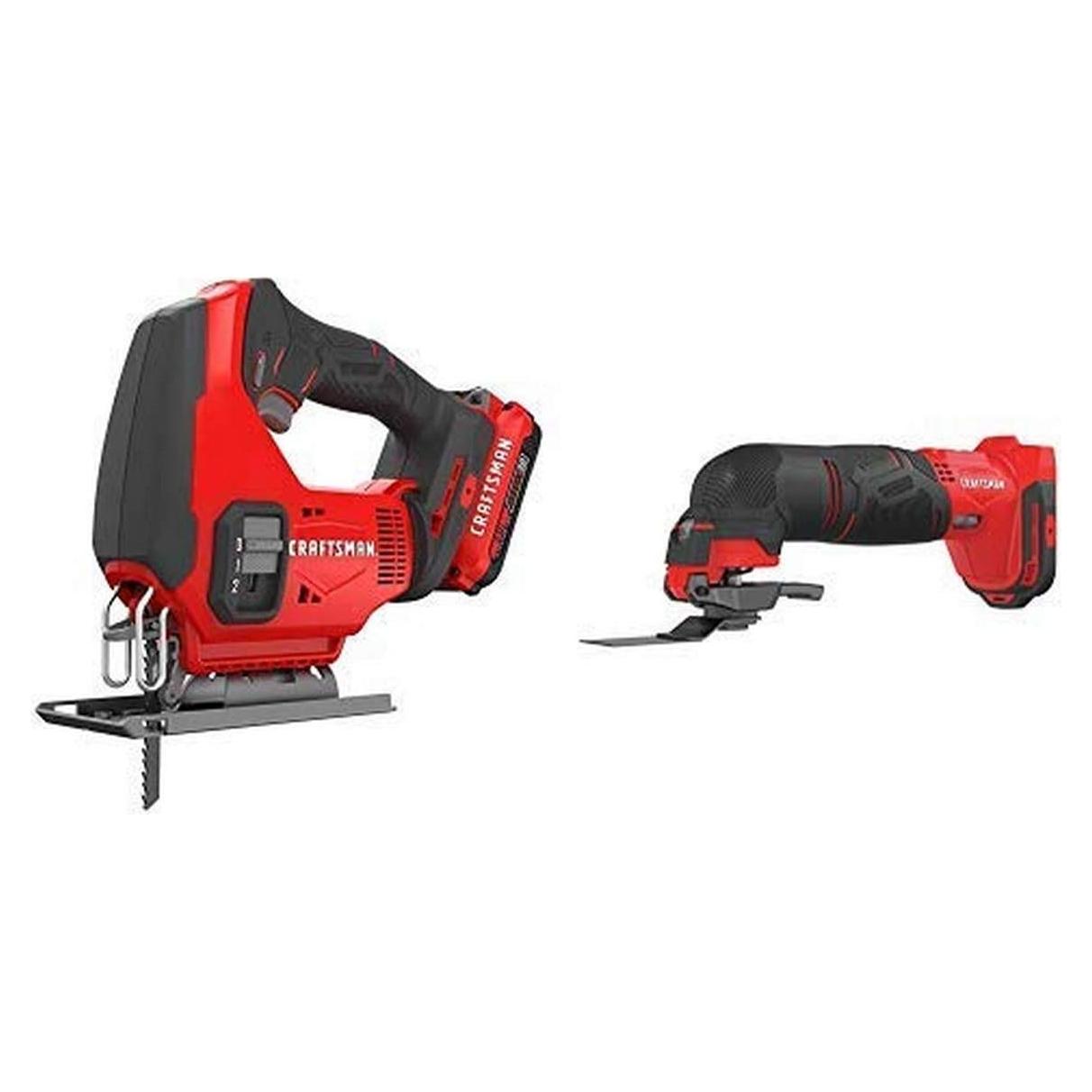 Sierra de calar inalámbrica CRAFTSMAN V20 con herramienta oscilante