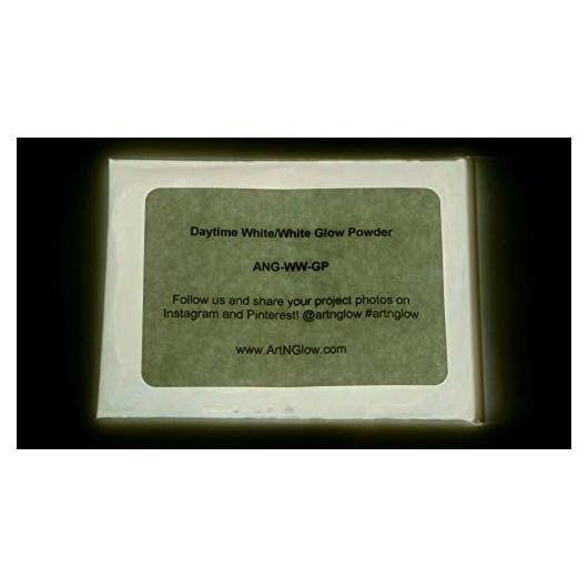 Polvo Brillante en la Oscuridad Art 'N Glow 12g Blanco Neutro