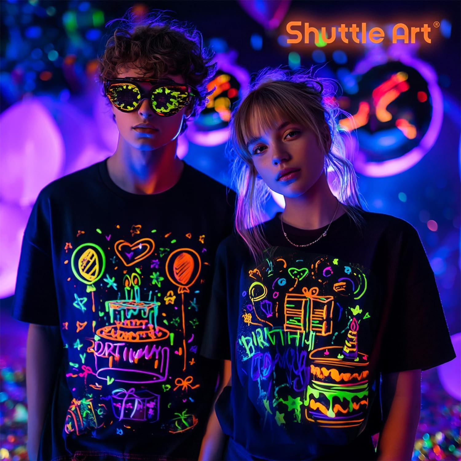 Pintura 3D para Tela Shuttle Art, 26 Colores Brillantes