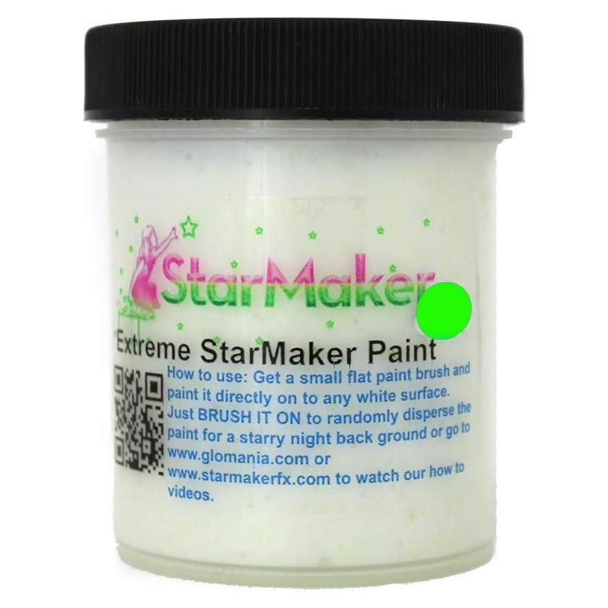 Pintura UV Reactiva Glomania Verde 119g Brilla en la Oscuridad