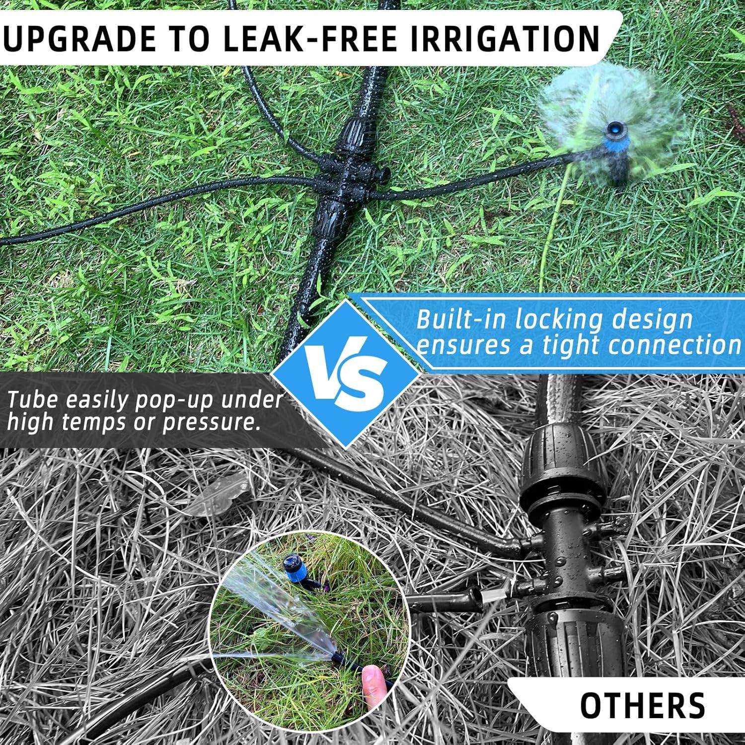 Sistema de Riego por Goteo Spalolen 100 pies Ajustable