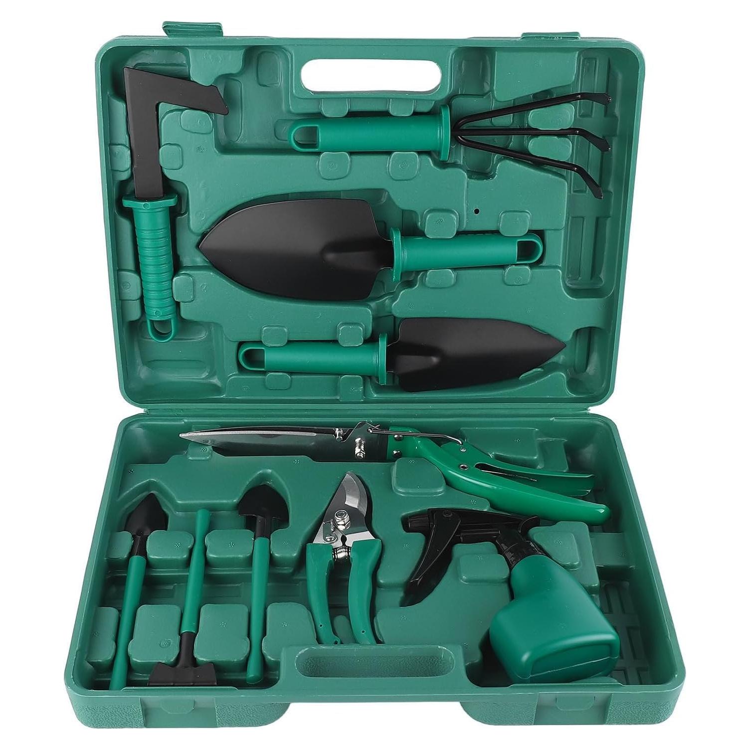 Juego de Herramientas de Jardinería 10 Piezas - Genérico