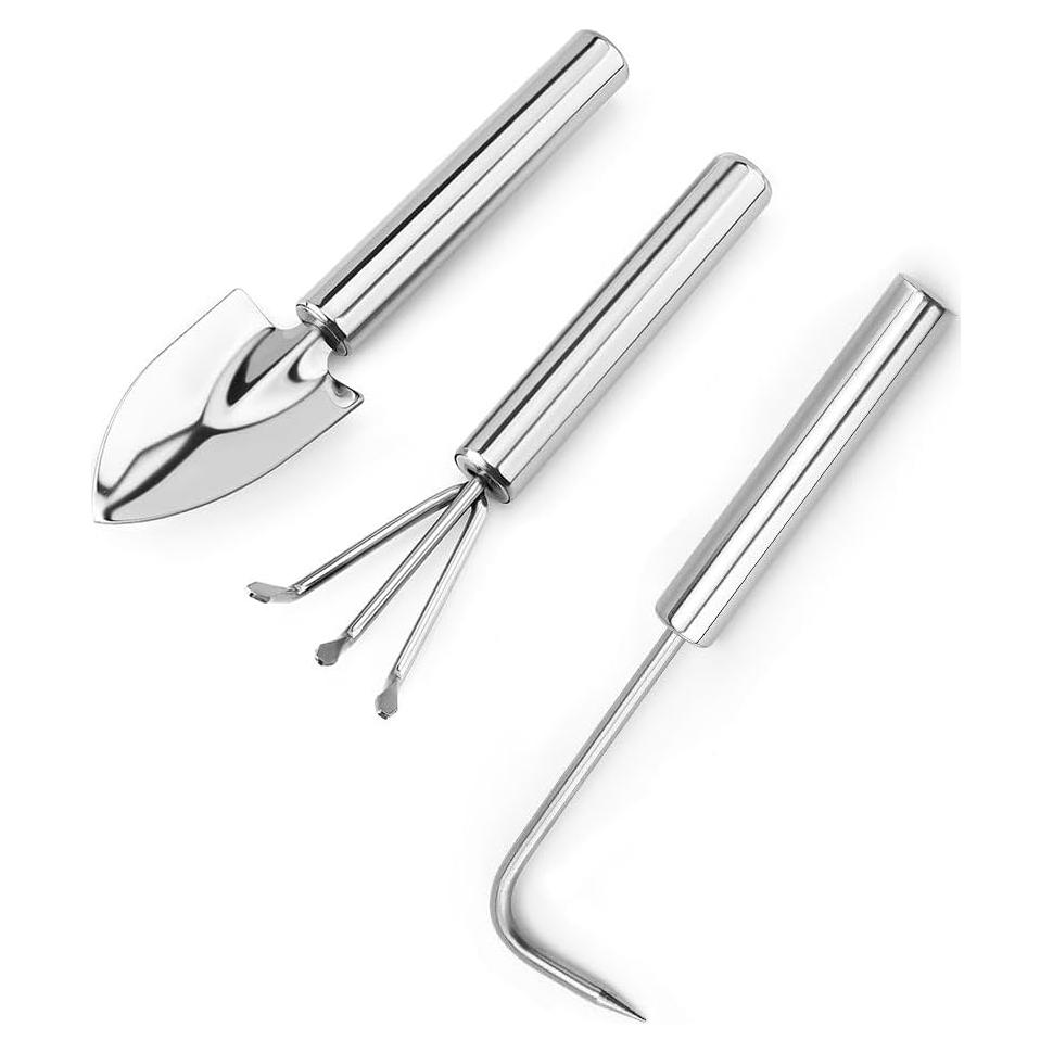 Juego de Herramientas de Jardinería 3 en 1 Screwizard - Aluminio