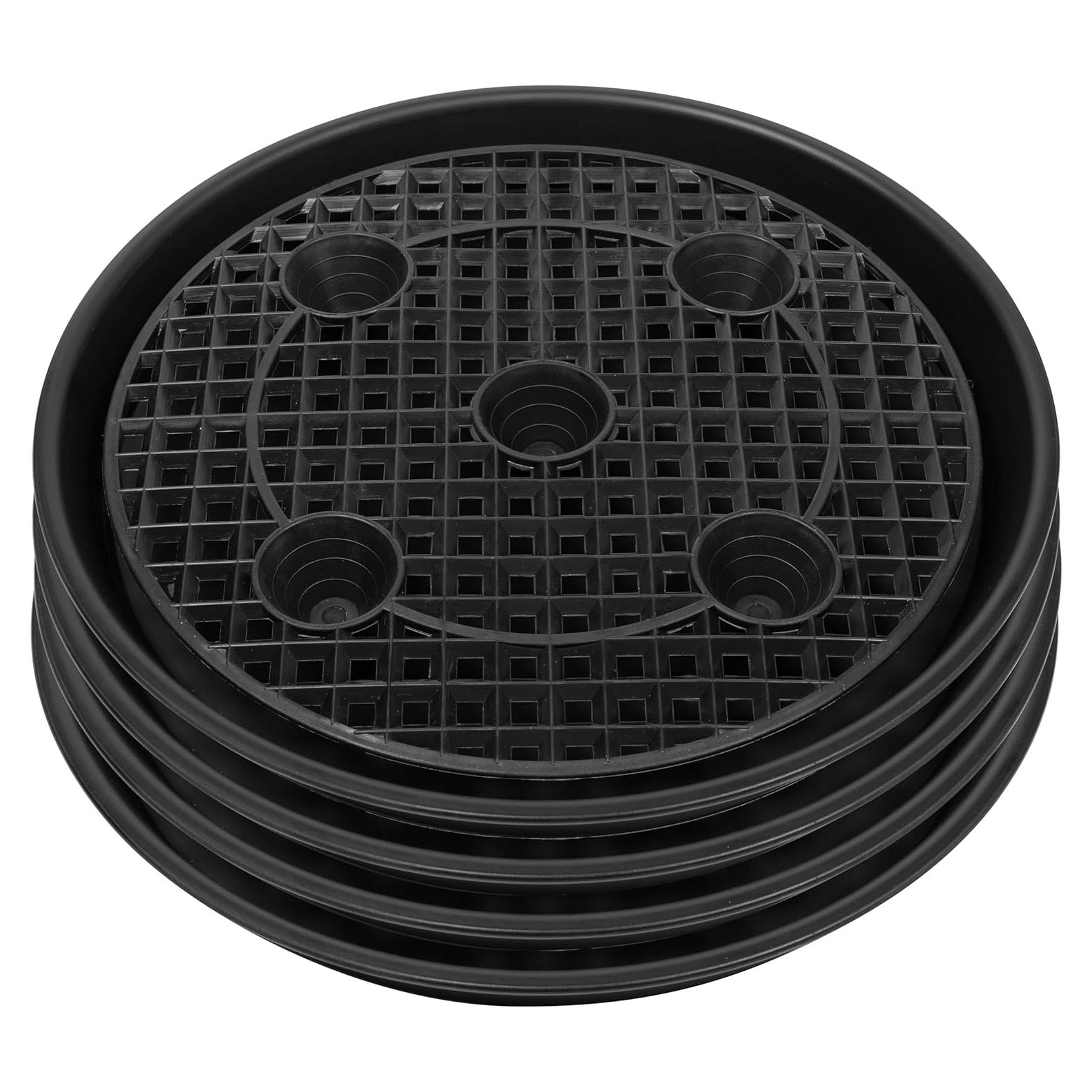 Soporte de Plato de Plástico NIMYAU 35.56 cm Paquete de 4