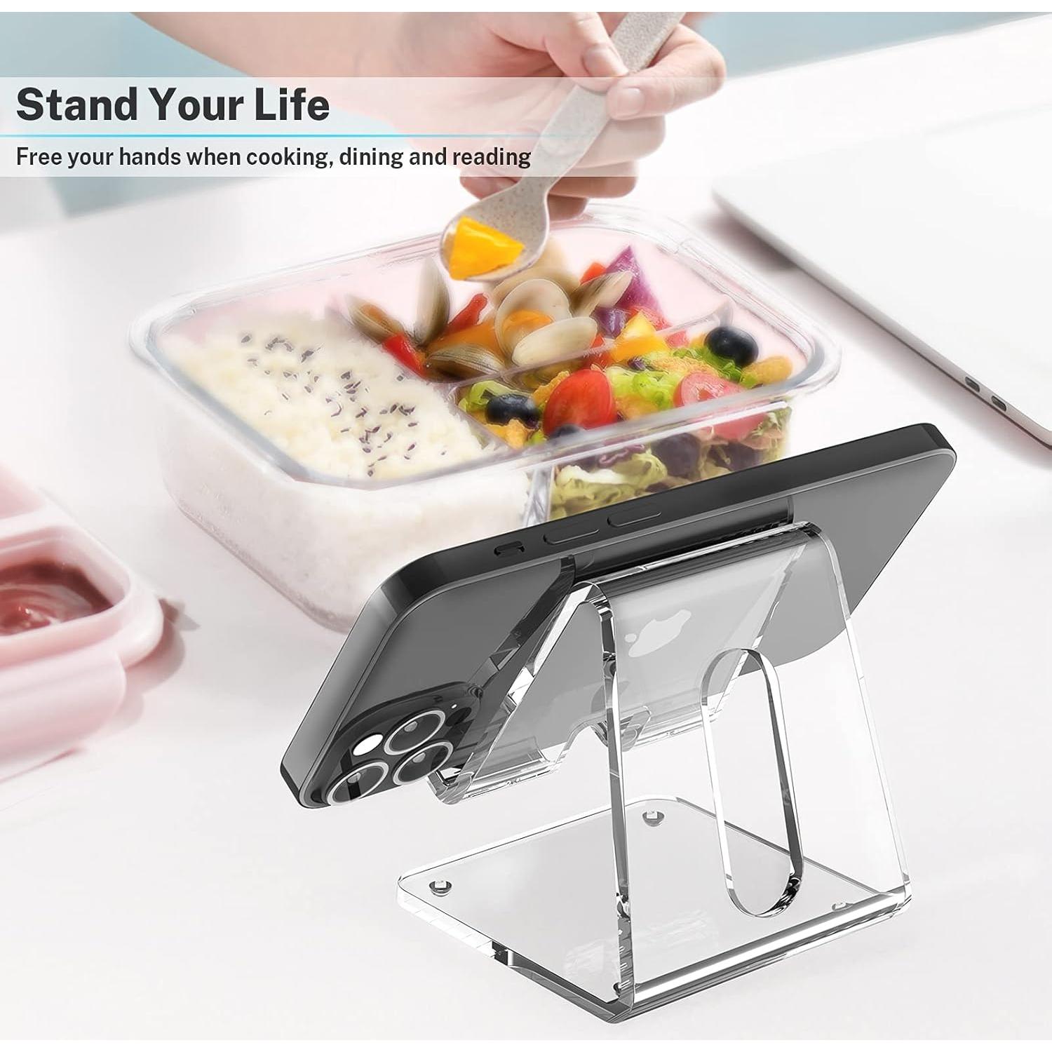 Soporte para Teléfono Crpich Acrílico Transparente 10-20 cm