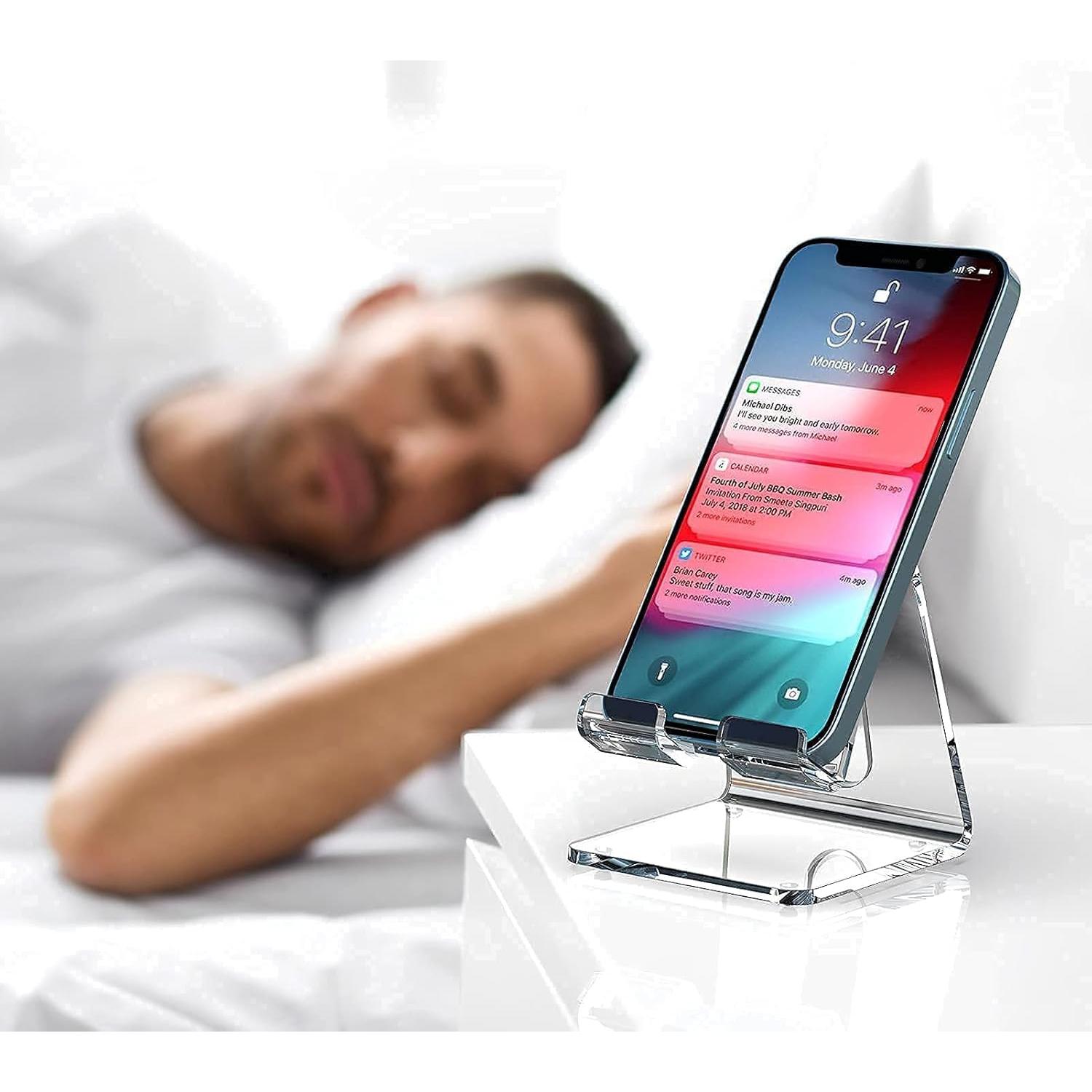 Soporte para Teléfono Crpich Acrílico Transparente 10-20 cm