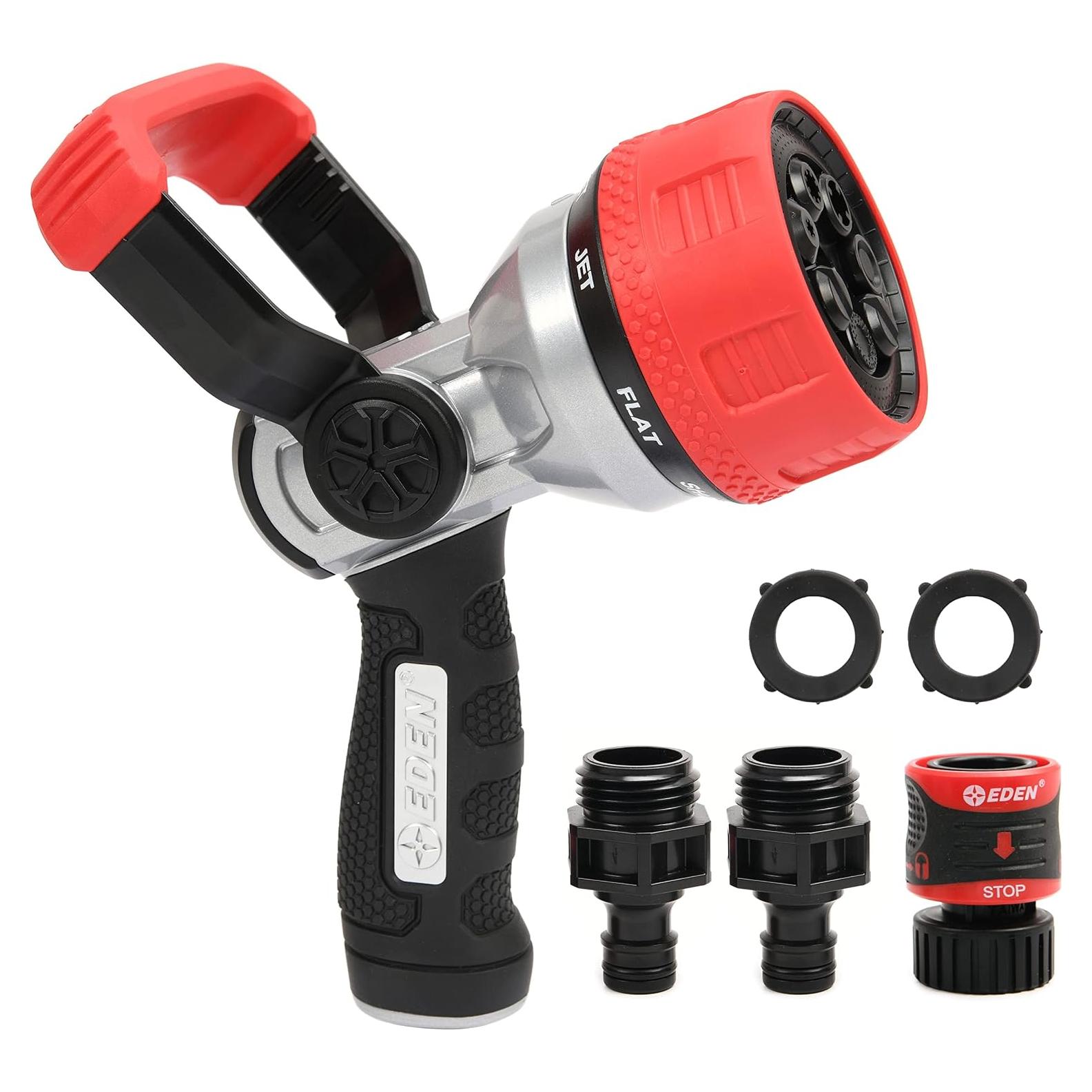 Boquilla de Manguera de Metal Eden 96806 7 Patrones de Riego