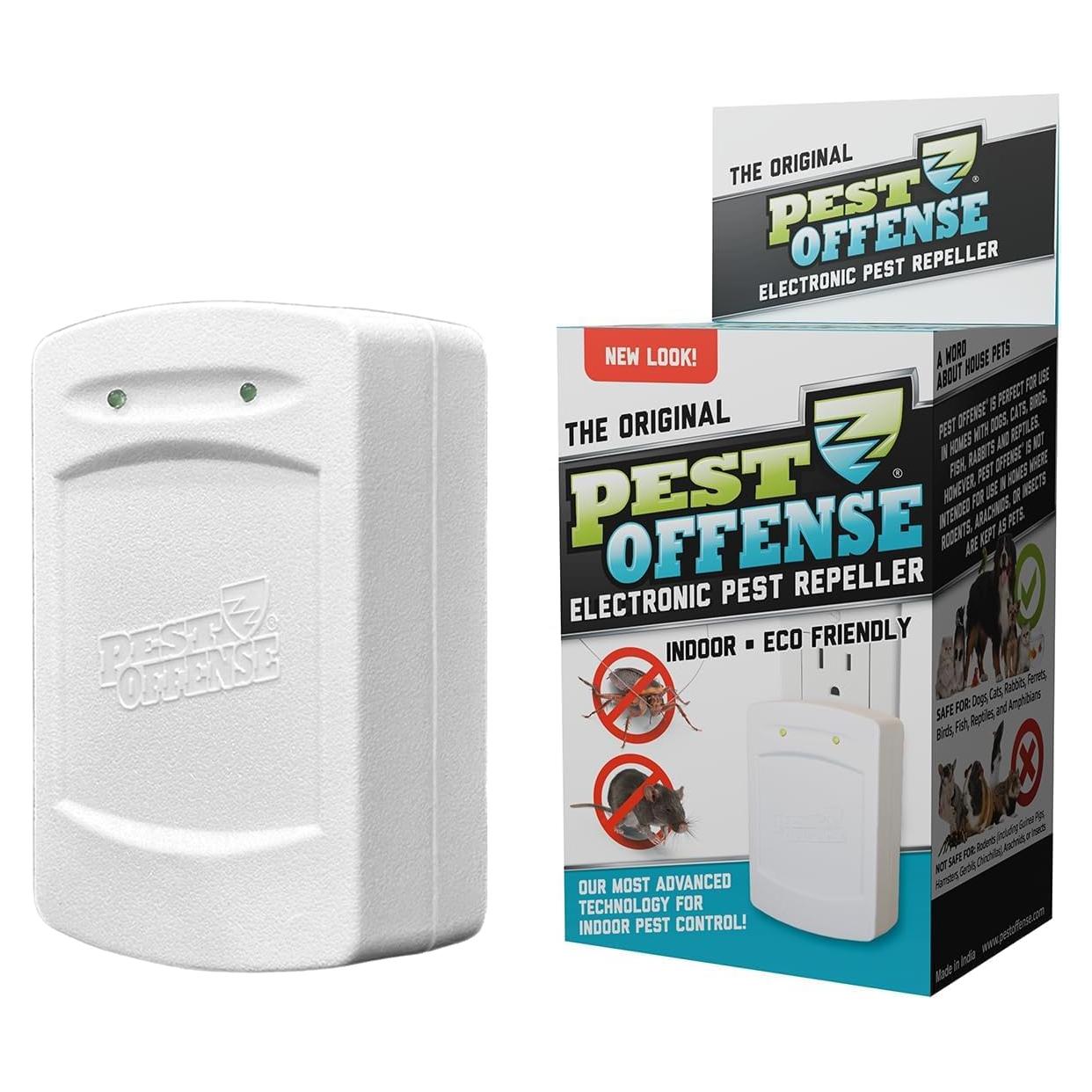 Repelente Electrónico de Plagas PEST OFFENSE 1 Unidad