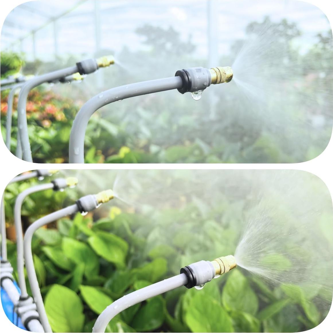 Kit de Riego por Goteo Automático NESNIU 30M con Boquillas Ajustables