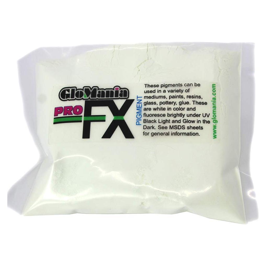 Pigmento Brillante en la Oscuridad 28g Glomania Blanco