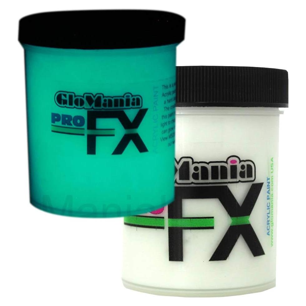 Pintura Acrílica ProFX Aqua 4 Onzas Brilla en la Oscuridad