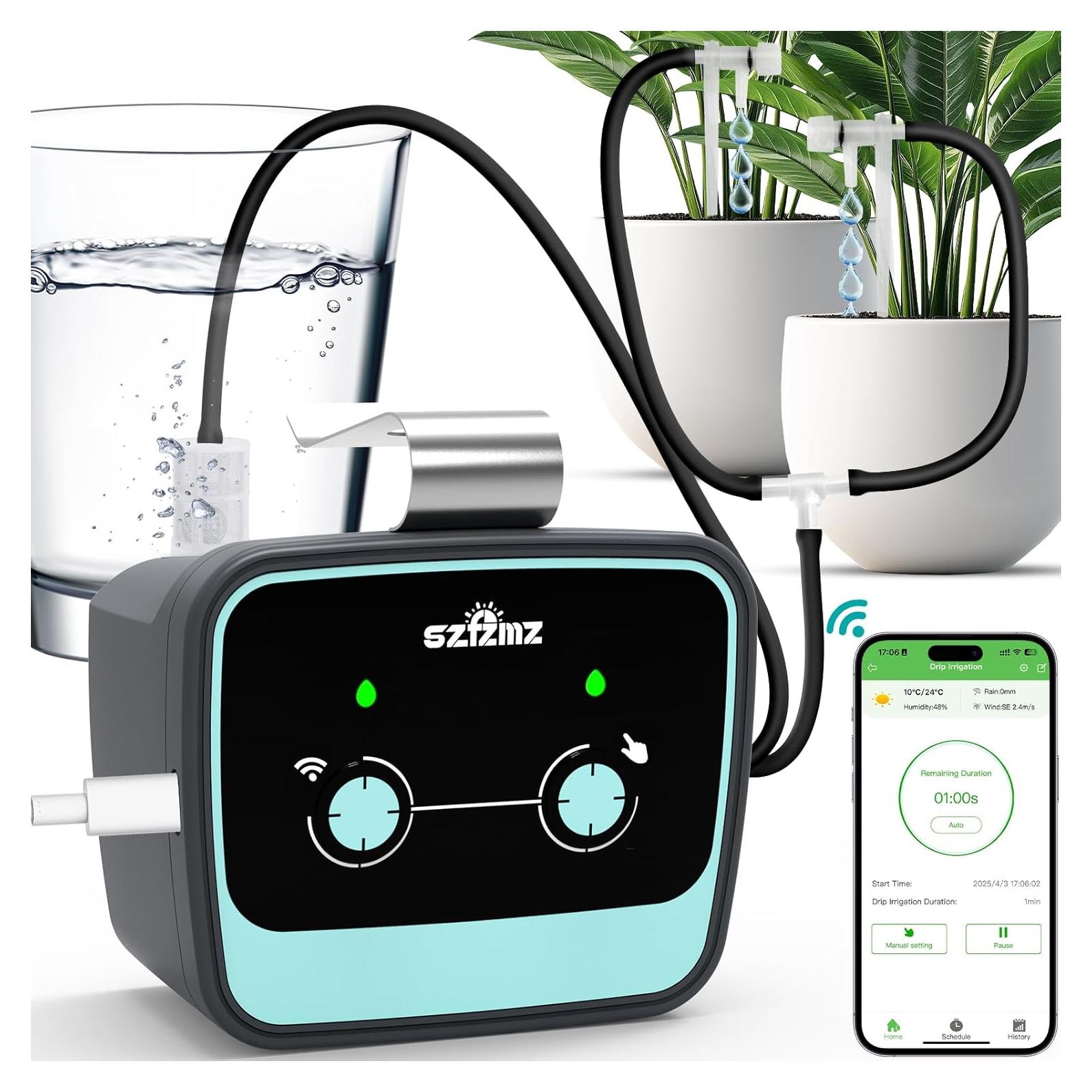 Sistema de Riego por Goteo Automático Fujian Garmerain GDT102W