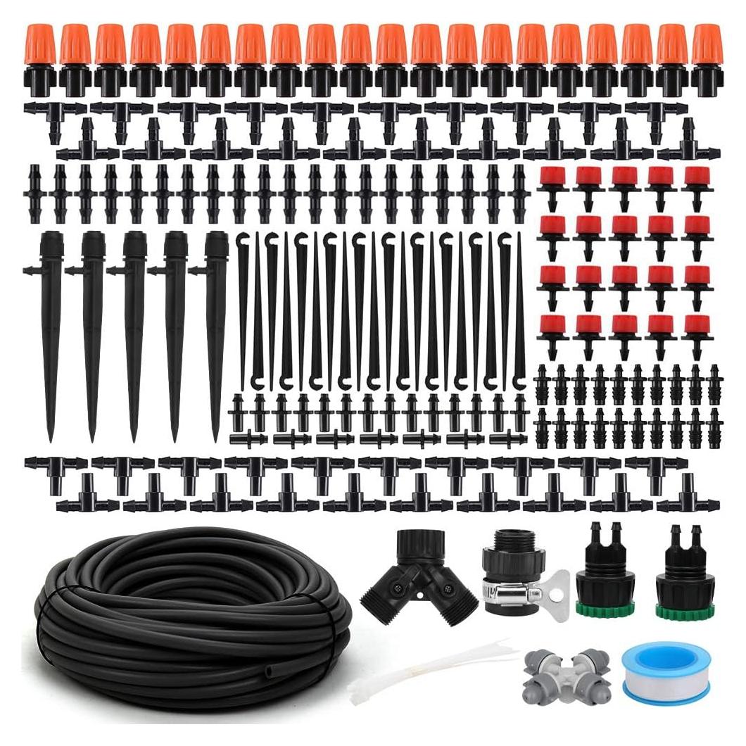 Kit de Riego por Goteo Flantor 40m con Boquillas Ajustables