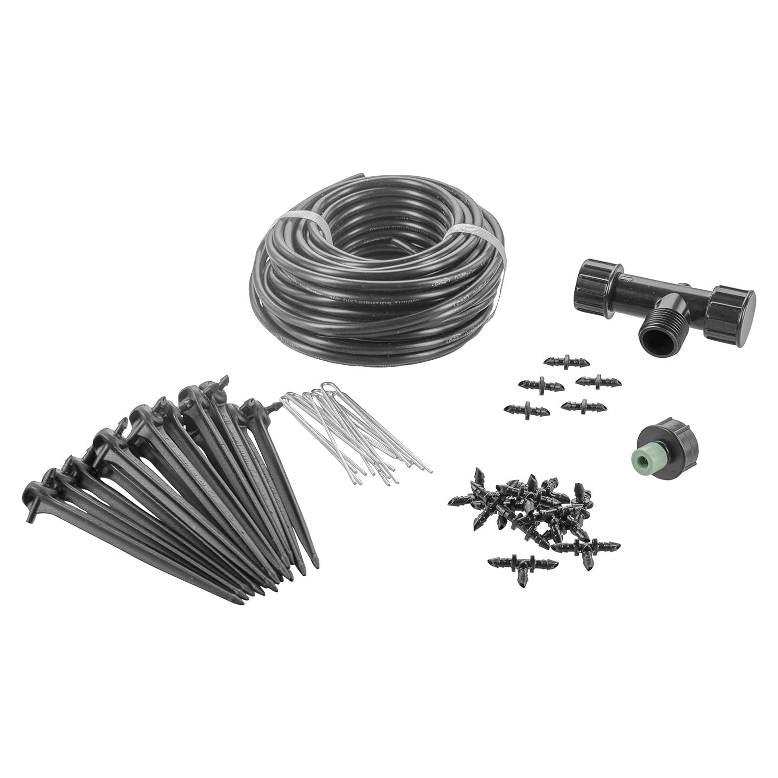 Sistema de Riego por Goteo Orbit 91944 para Jardín - Kit Completo 10 Plantas