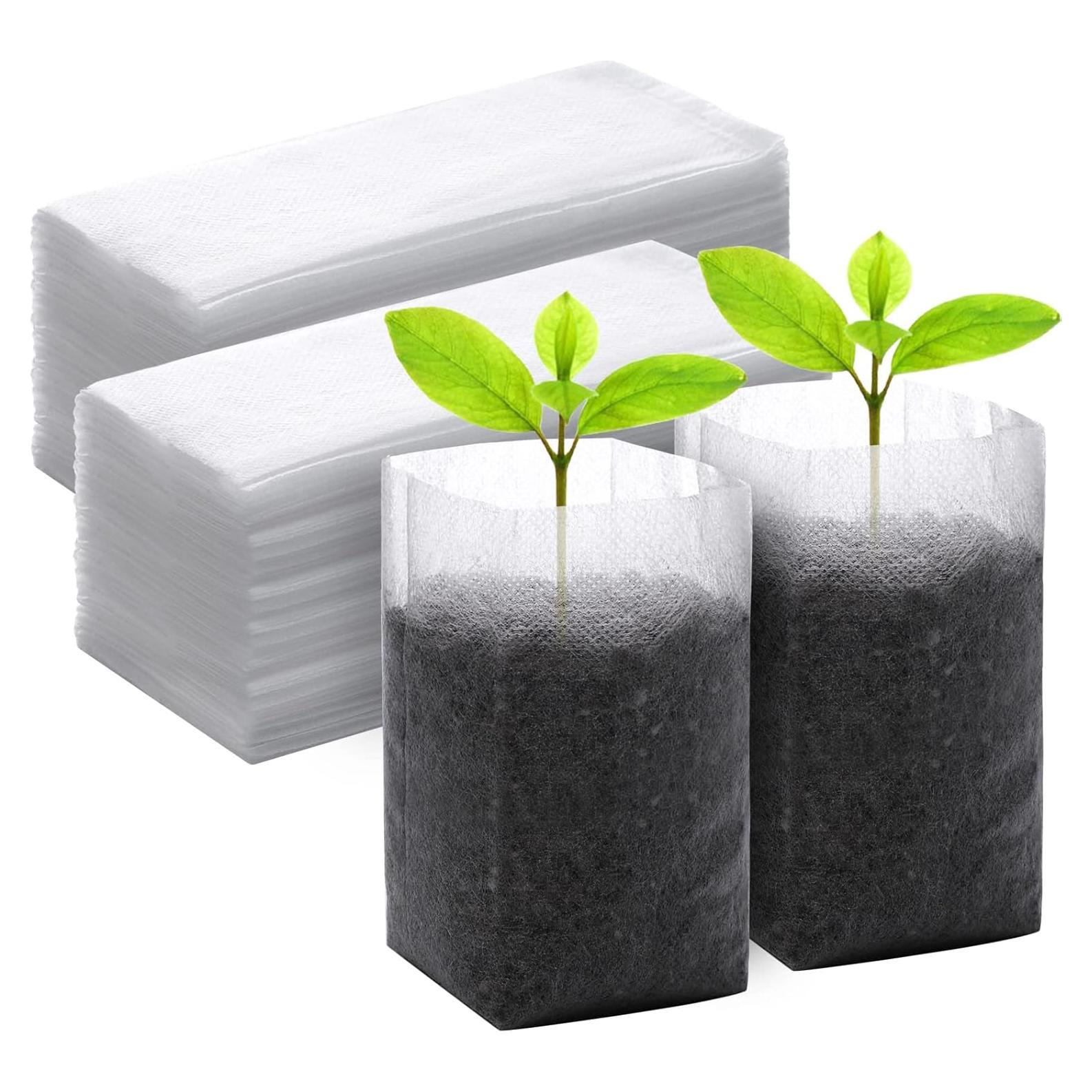 Bolsas de Vivero Biodegradables GREANER 200 pcs 14x16 cm