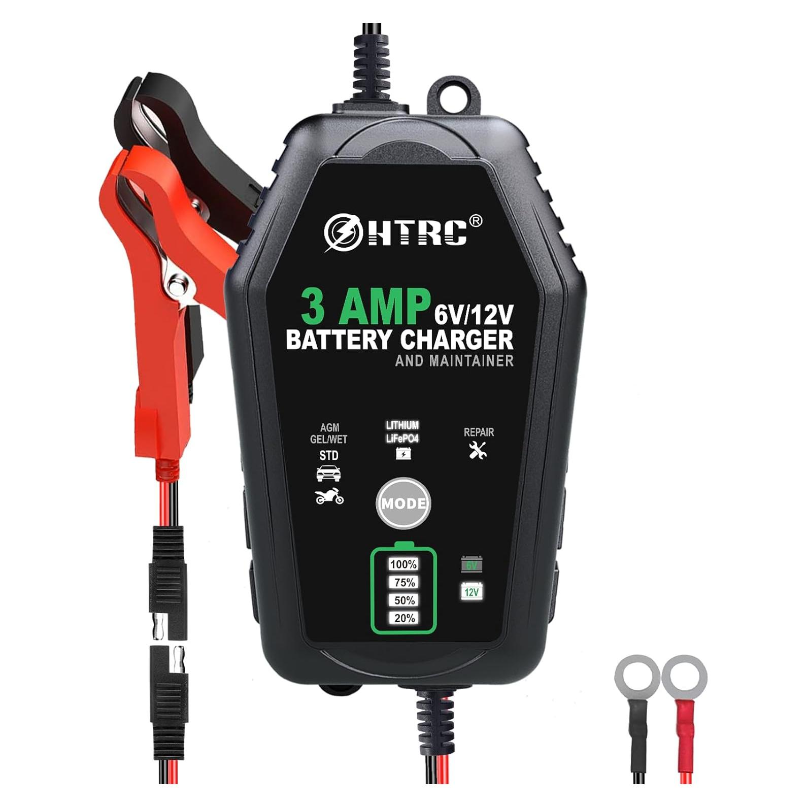 Cargador de Batería Inteligente 6V/12V ZHIHIUI 3A