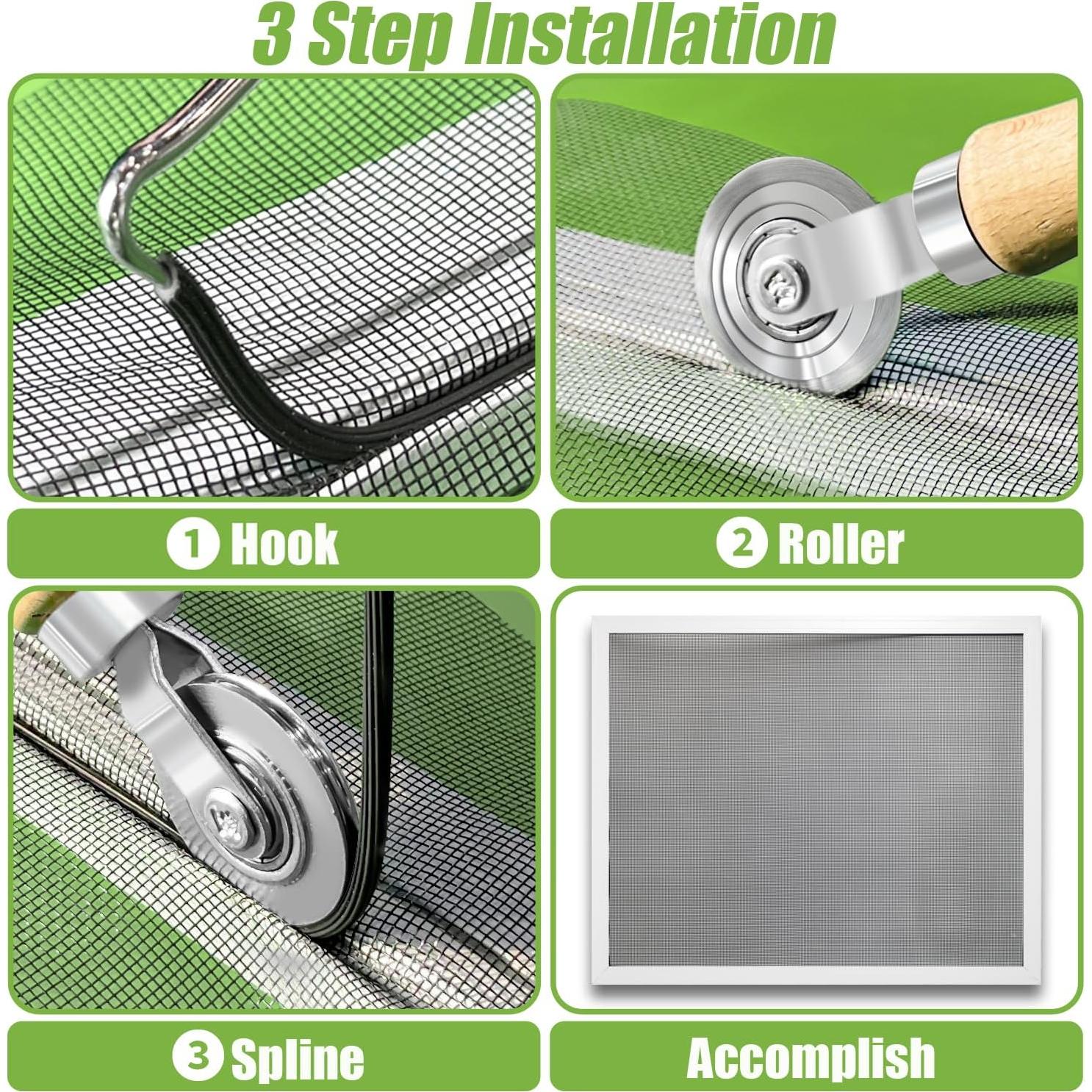 Kit de Reparación de Pantallas King&Charles 3 en 1 con Rodillo