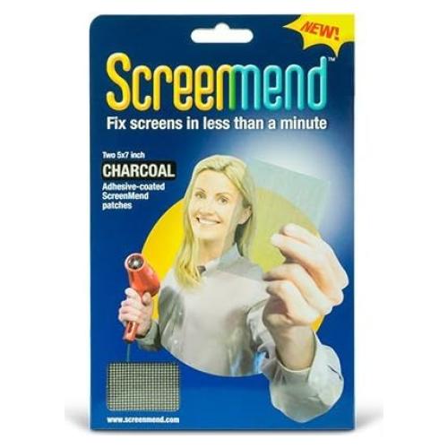 Kit de Reparación de Pantallas ScreenMend - 2 Parches 12.7x17.8cm Charcoal