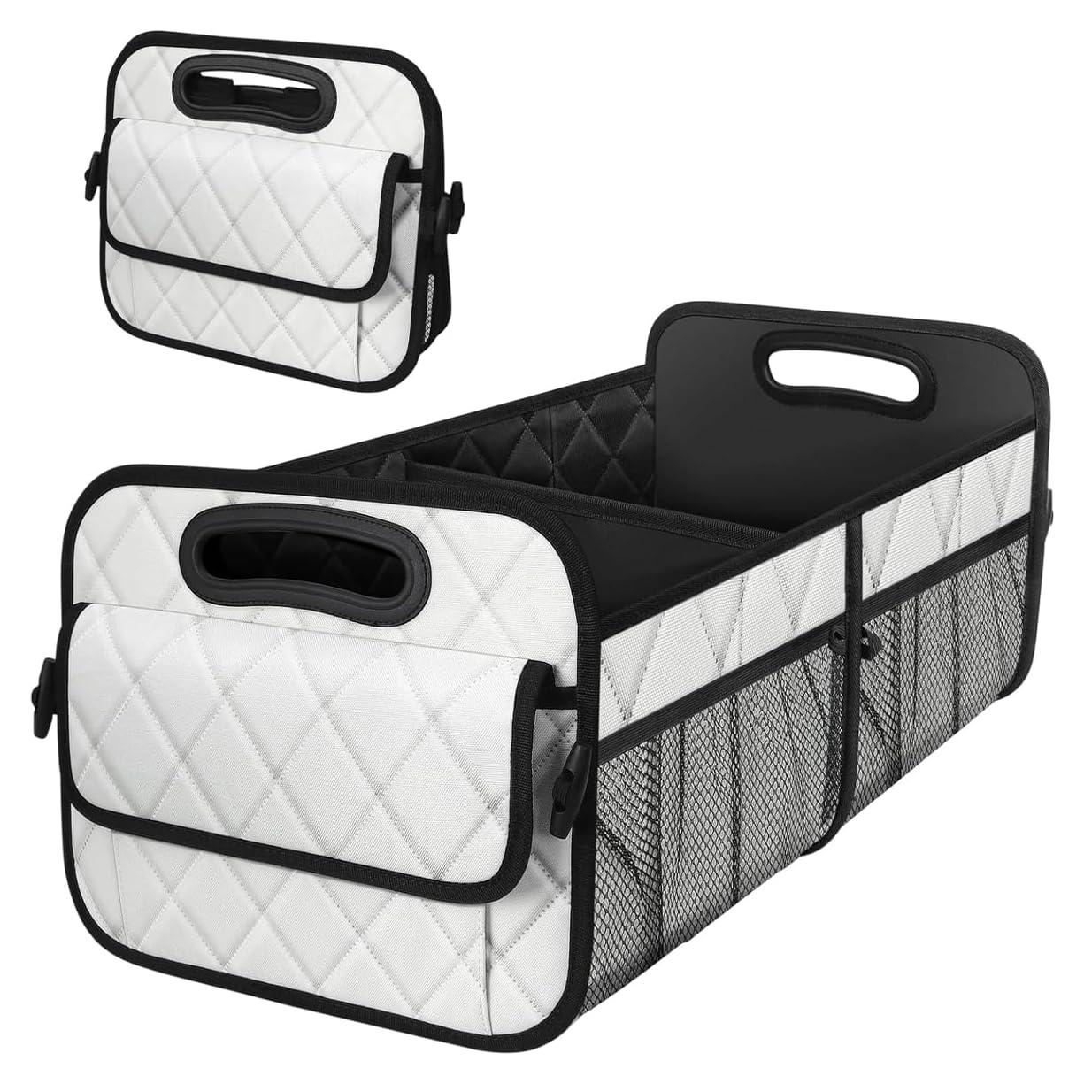 Organizador de Maletero de Coche NYTKL Blanco Impermeable