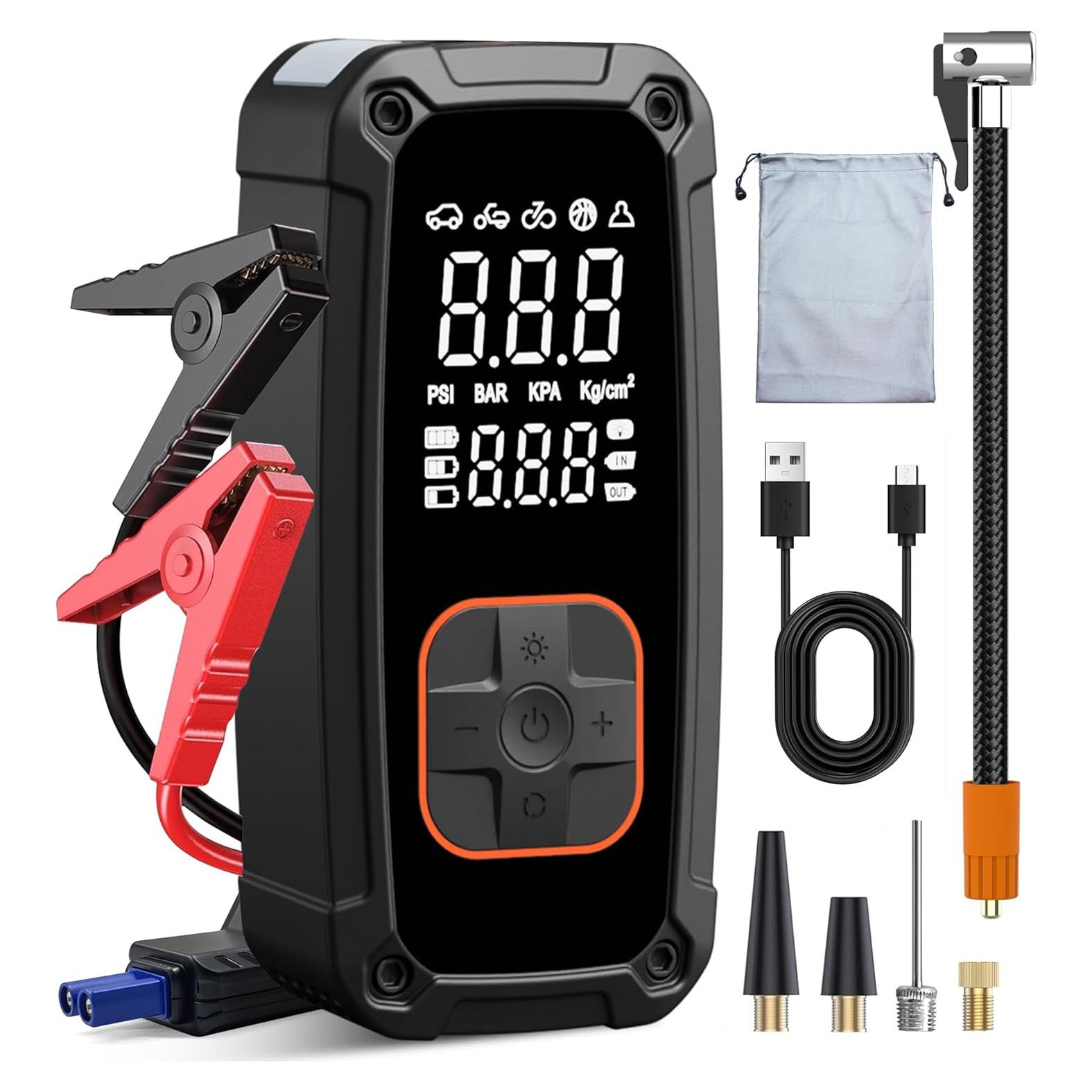 Compresor de Aire Portátil Lamfurart C845 150PSI Naranja