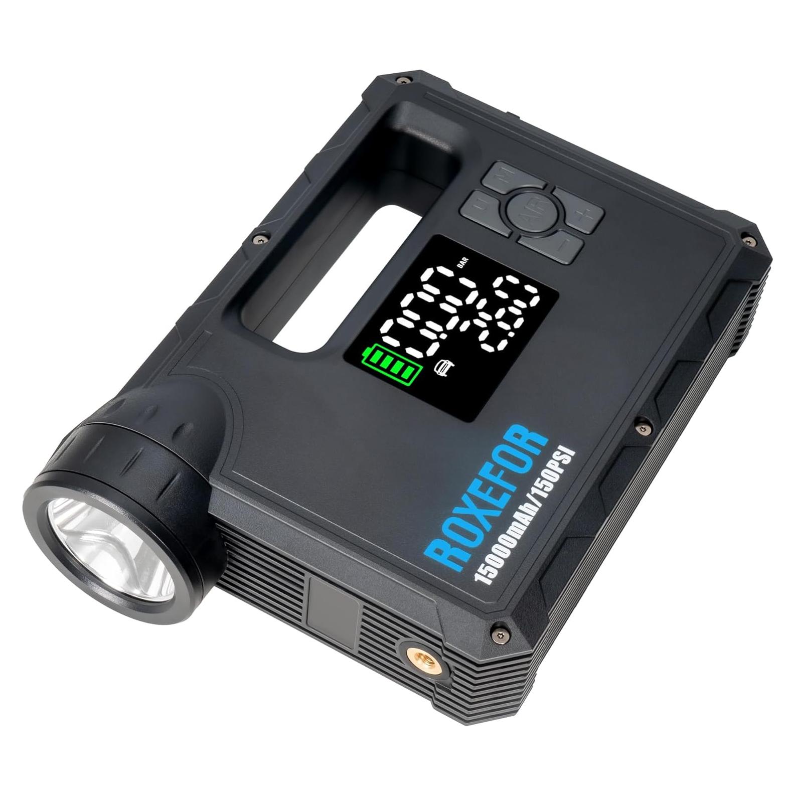 Inflador de Neumáticos Portátil Roxefor X80 150 PSI 15000mAh