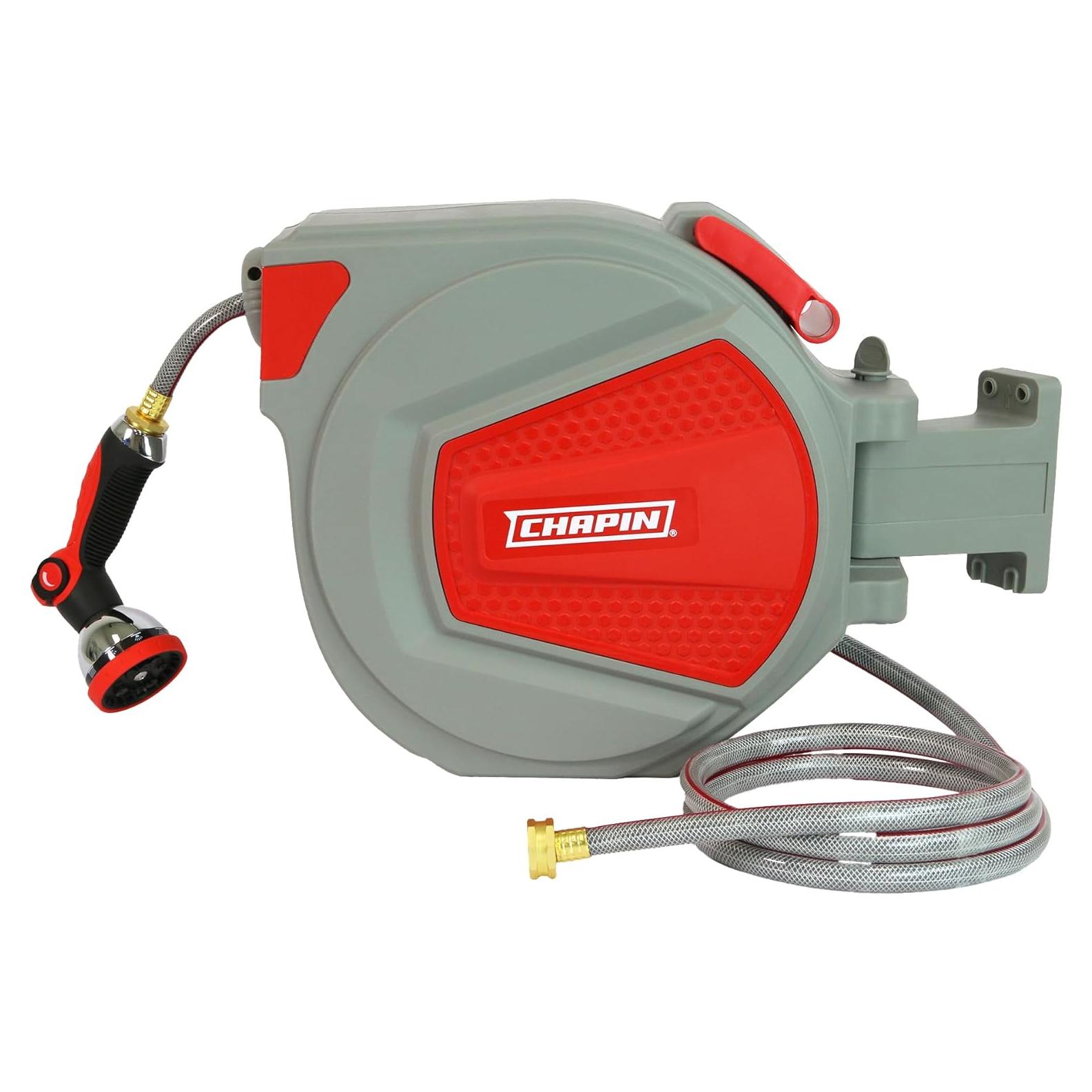 Carrete de Manguera de Jardín Chapin 5999 20m Automático