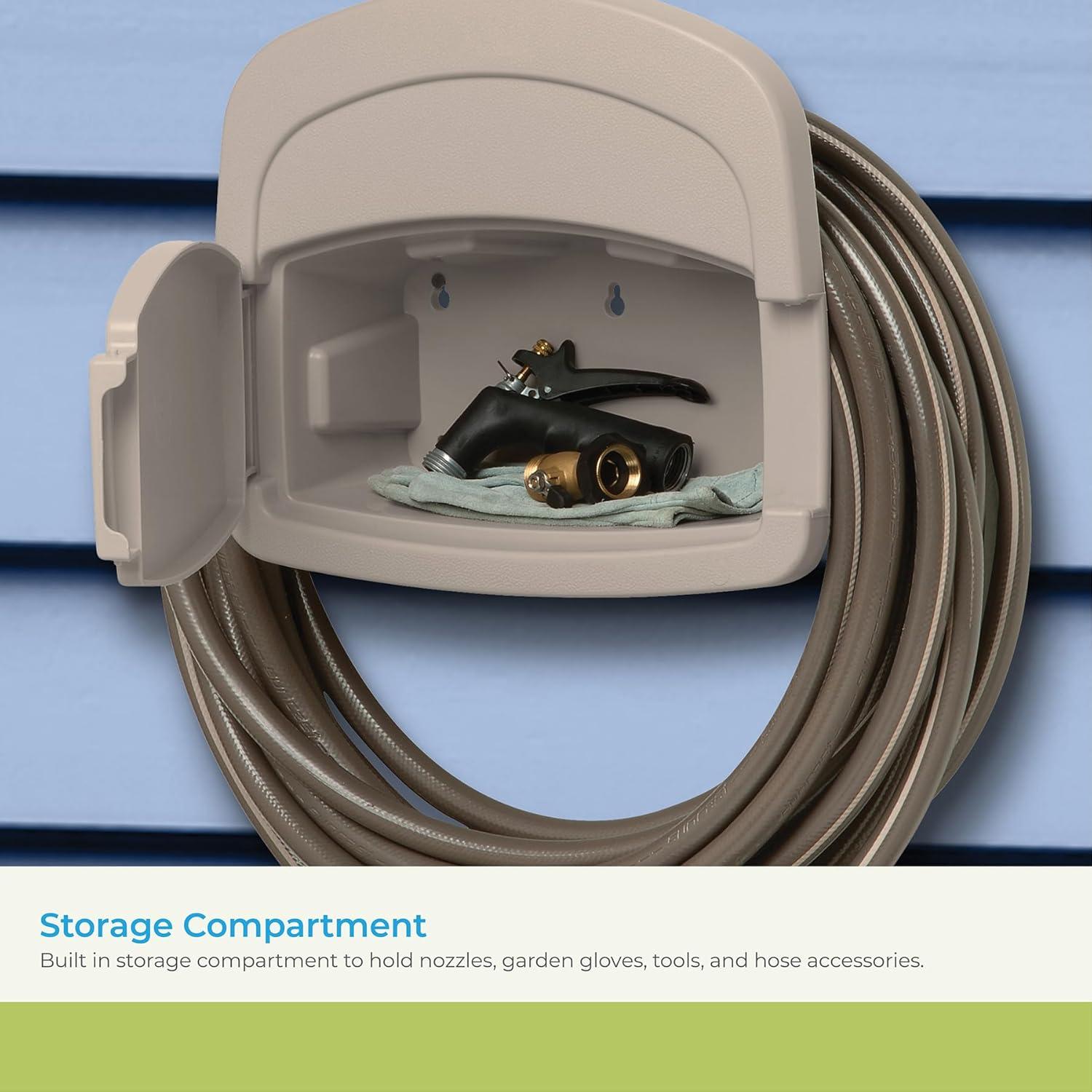 Soporte para Manguera Suncast DHH150 150 pies Taupe Claro