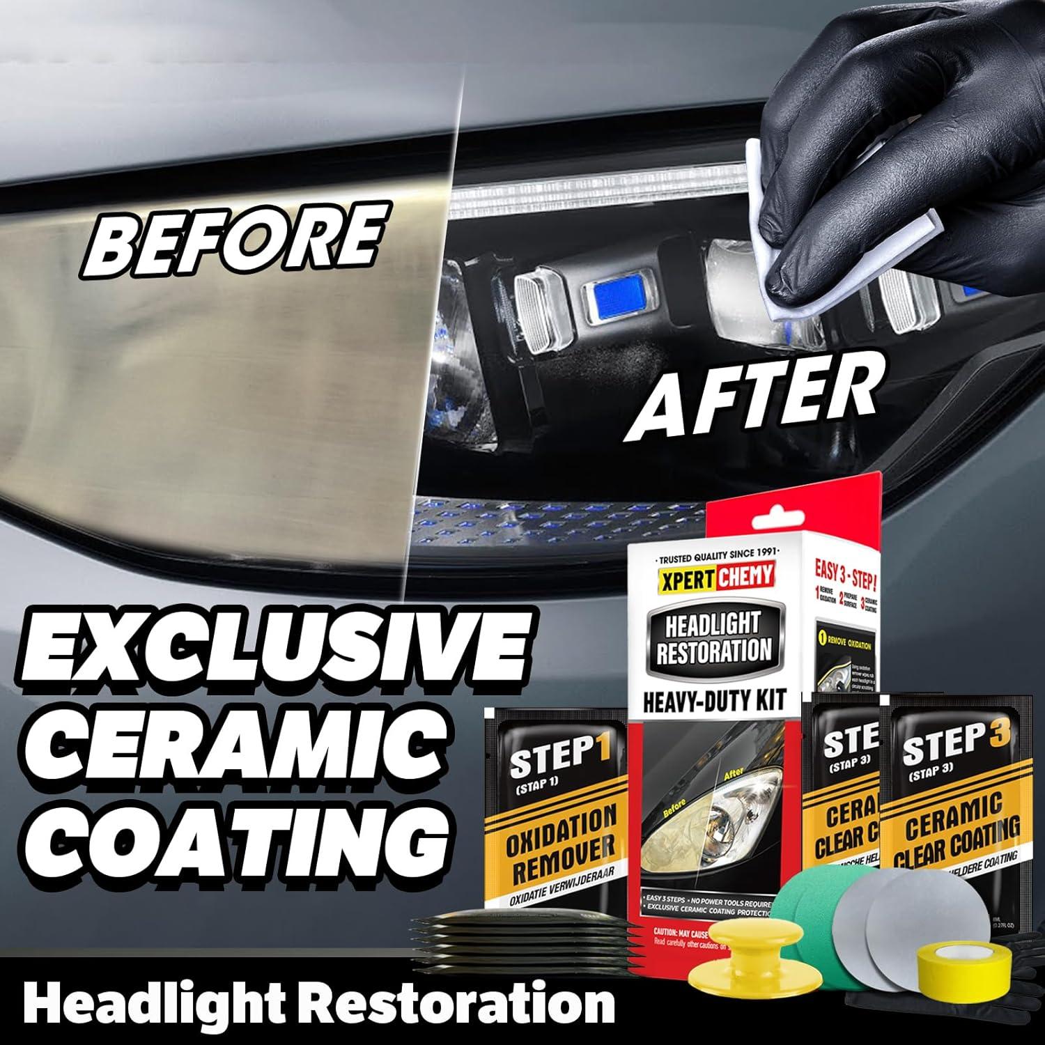 Kit de Restauración de Faros XPERTCHEMY XP005 - Sin Herramientas