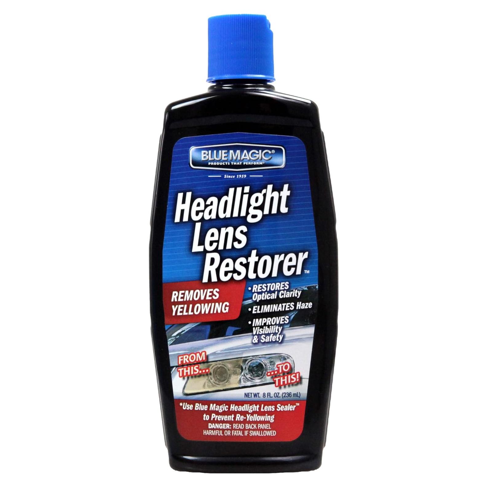 Restaurador de Lentes de Faros Blue Magic 240 ml - Universal