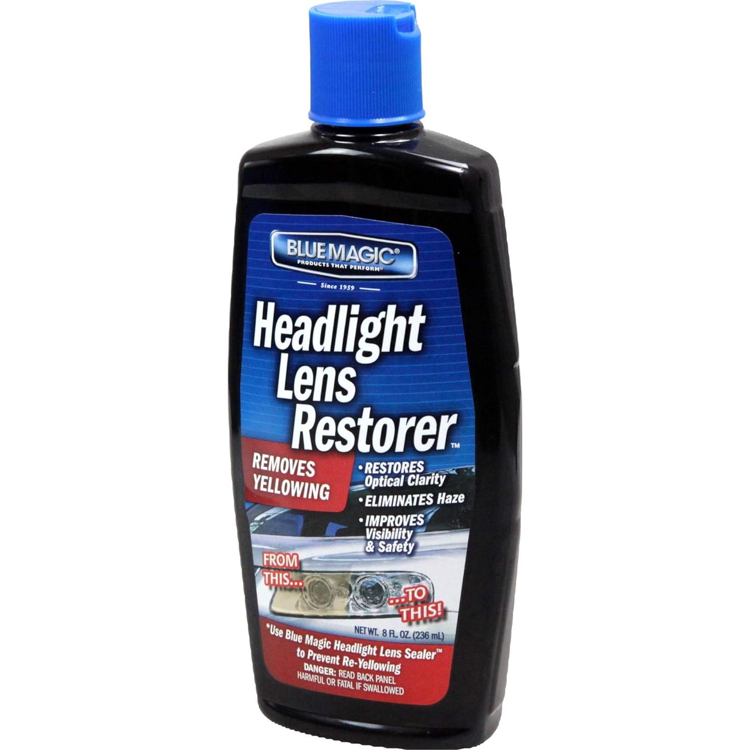 Restaurador de Lentes de Faros Blue Magic 240 ml - Universal