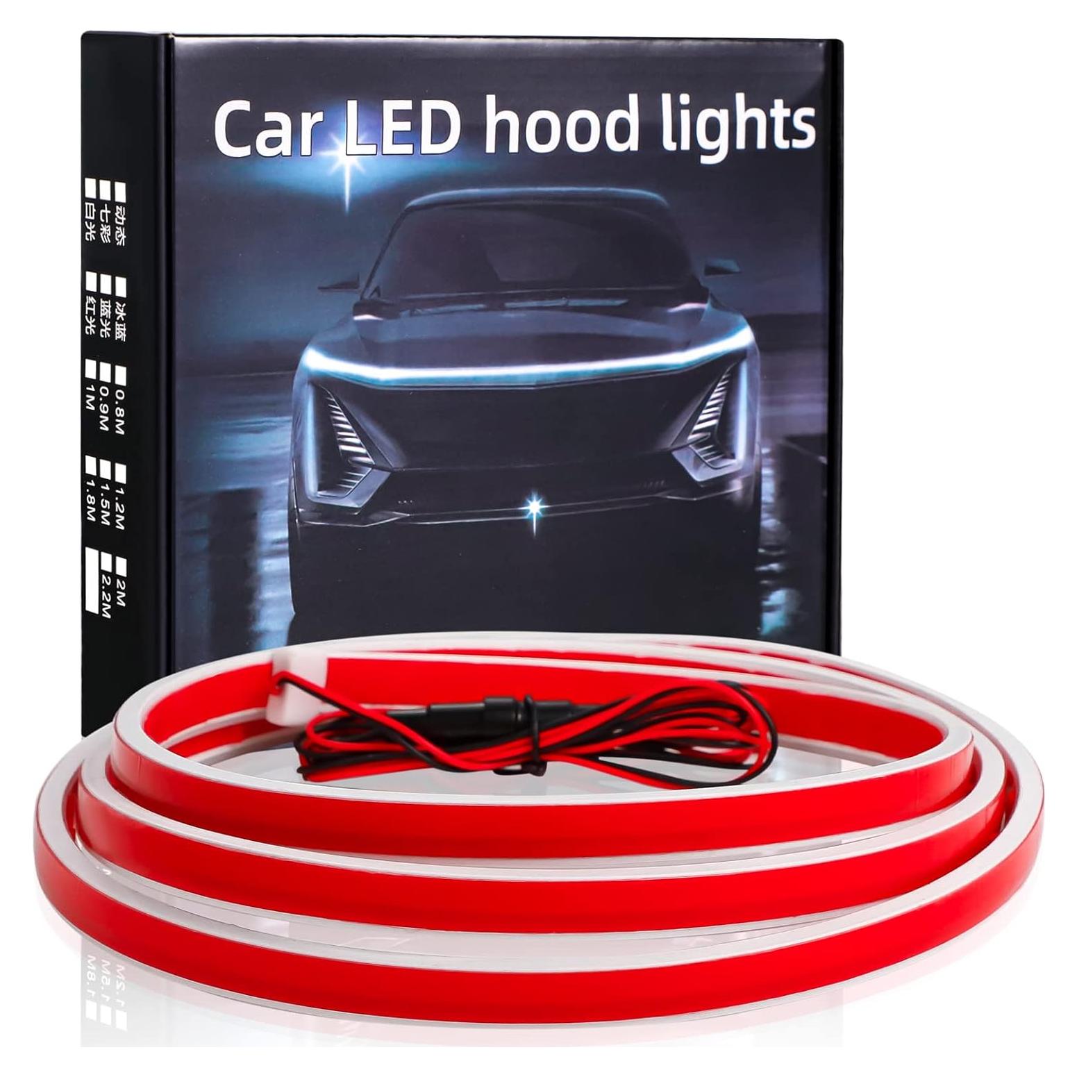 Tira de Luz LED Dinámica HConce 180 cm Blanca para Coche