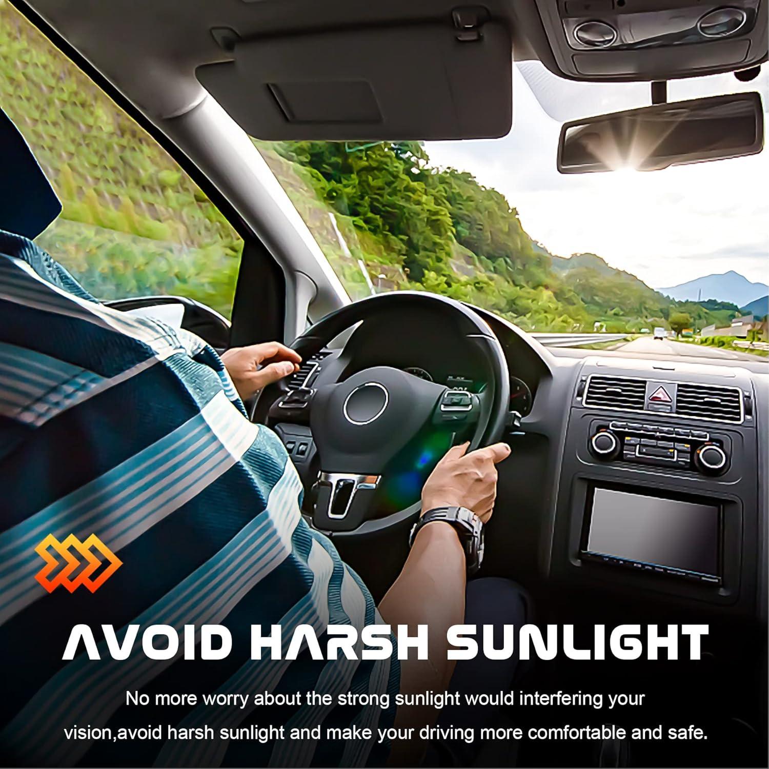 Visera Solar Lado Izquierdo ILONPA Toyota Venza 2009-2016 Gris