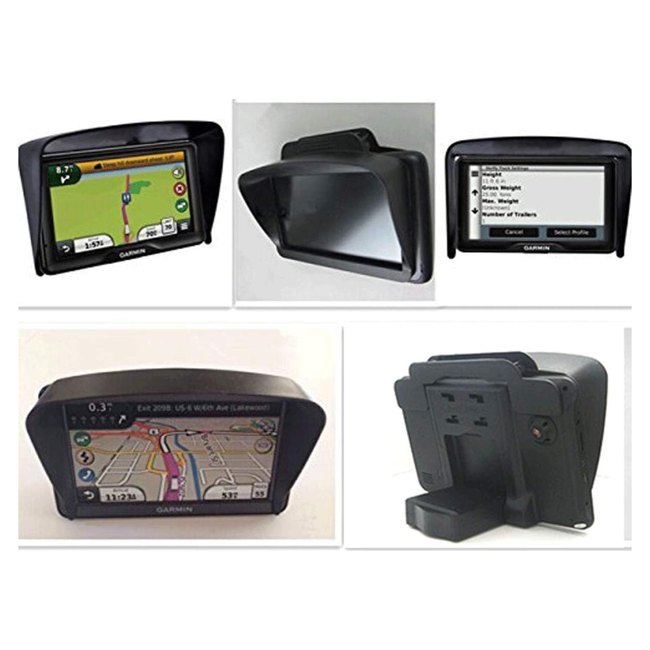 Protector de Sombra CJY para GPS 7 Pulgadas - Negro