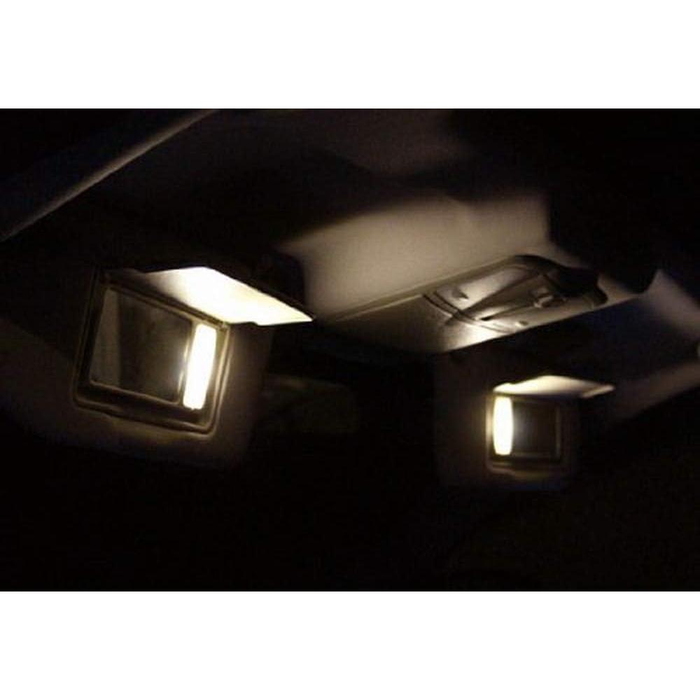 iJDMTOY 3-SMD 29mm 6614F Replacement Bulbs Compatible With Car Sun Visor Vanity Mirror Lights, Warm White