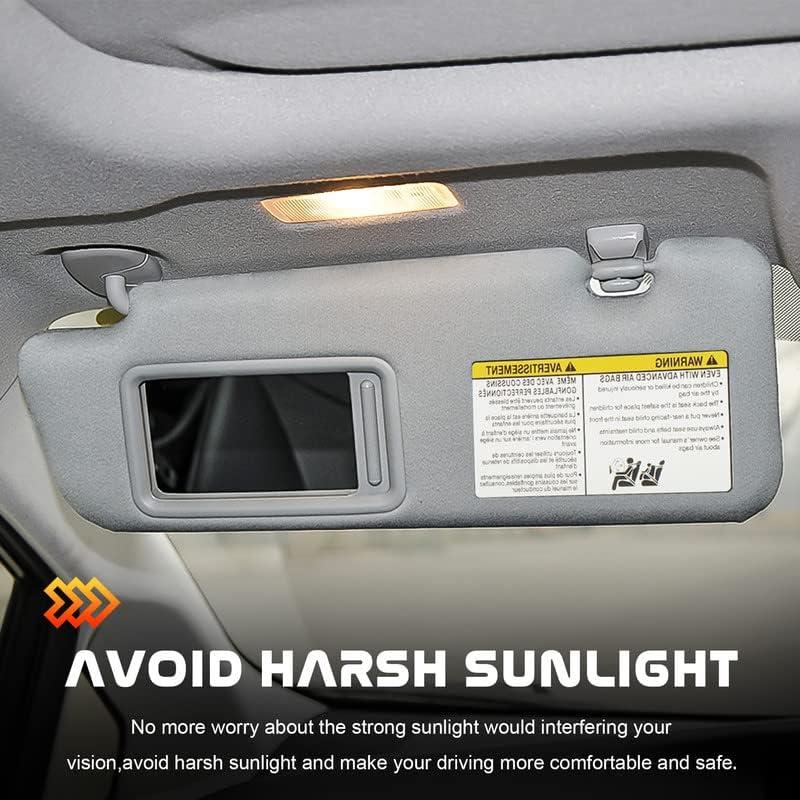 Visera Solar Lado Izquierdo ILONPA para Toyota Highlander 2004-2007